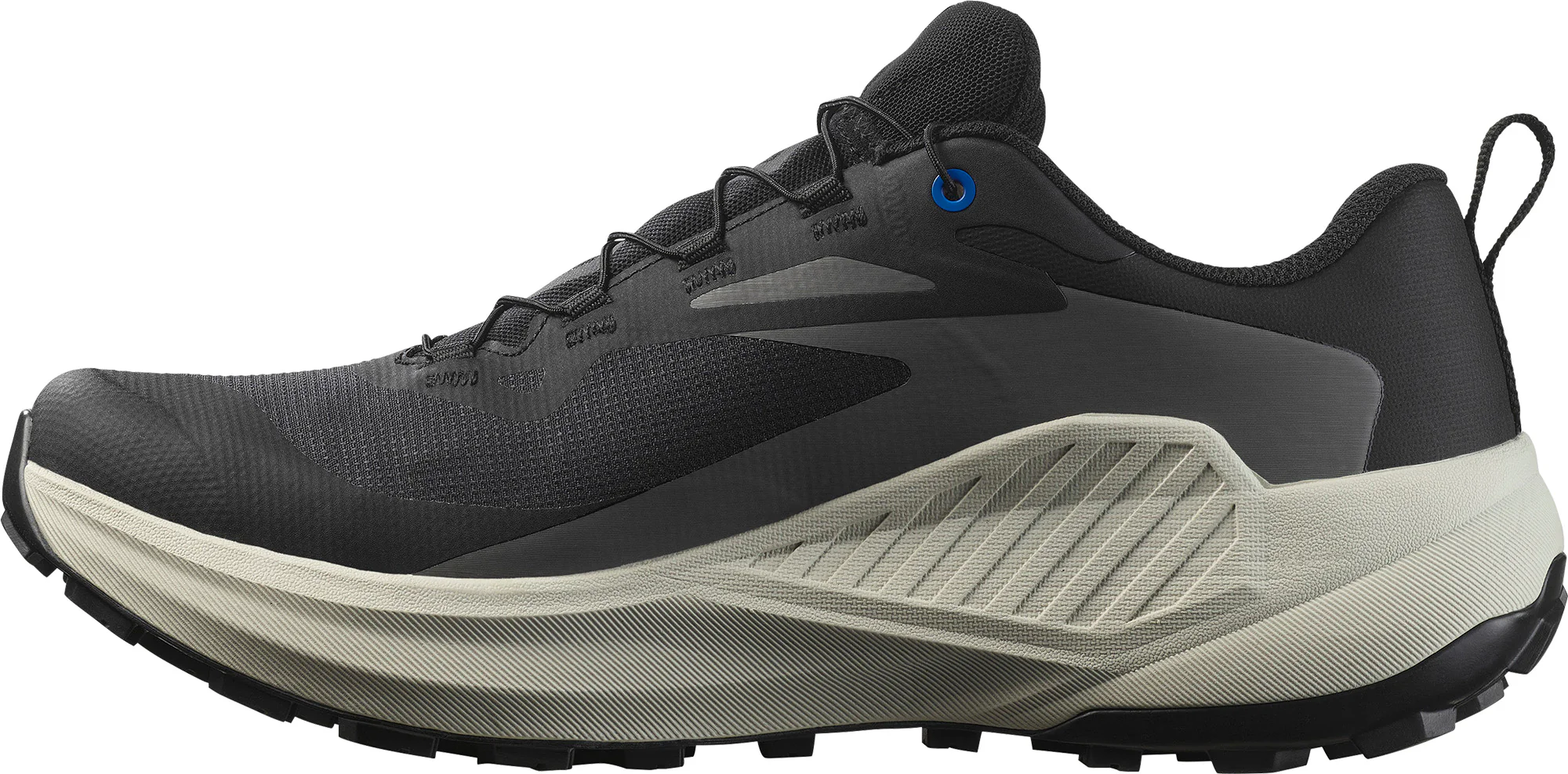 Salomon Genesis GORE-TEX Mens Trail Running Shoes - Black - Image 3