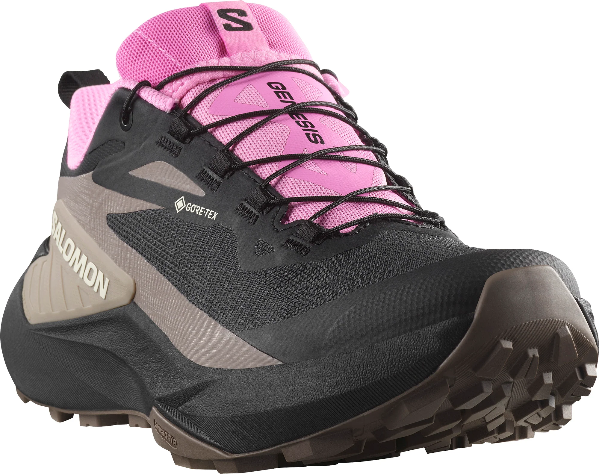 Salomon Genesis GORE-TEX Womens Trail Running Shoes - Black - Image 6