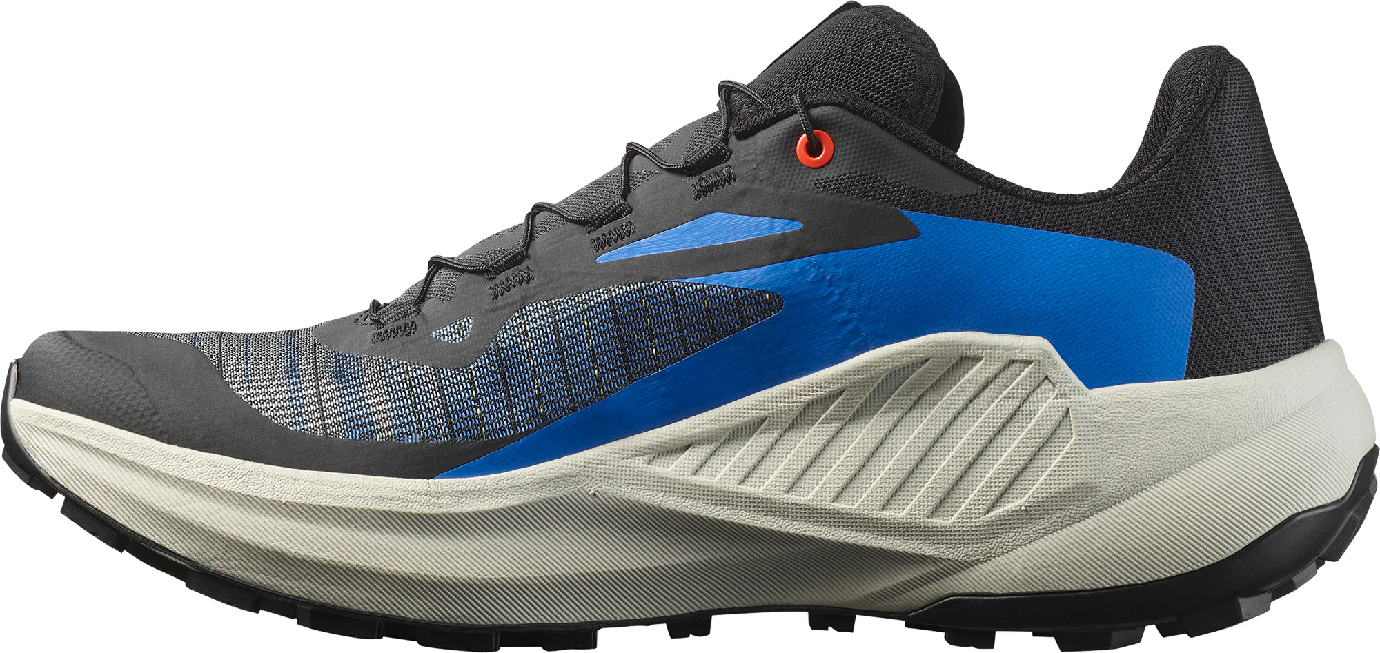 Salomon Genesis Mens Trail Running Shoes - Black - Image 3