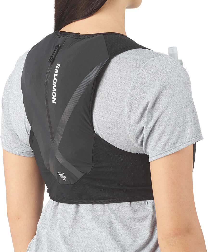 Salomon Gravel Skin 4 Set Running Backpack - Black - Image 7