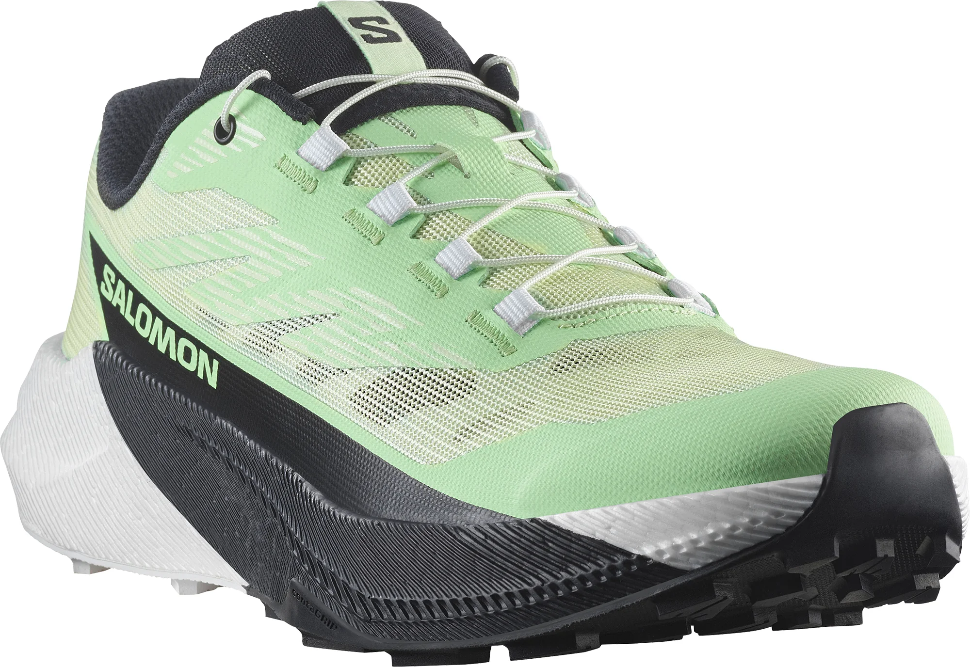 Salomon Pulsar Womens Trail Running Shoes - Green - Image 6