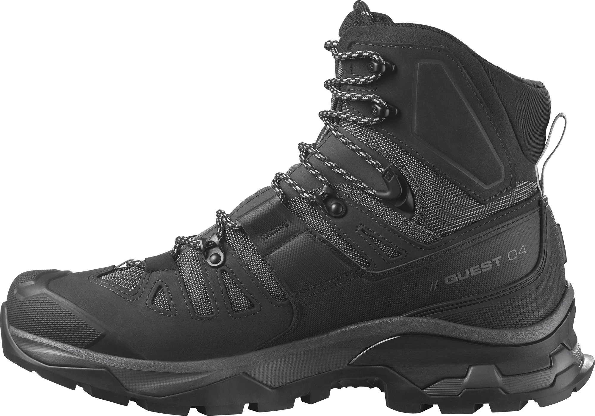 Salomon Quest 4 GORE-TEX Mens Walking Boots - Black - Image 3