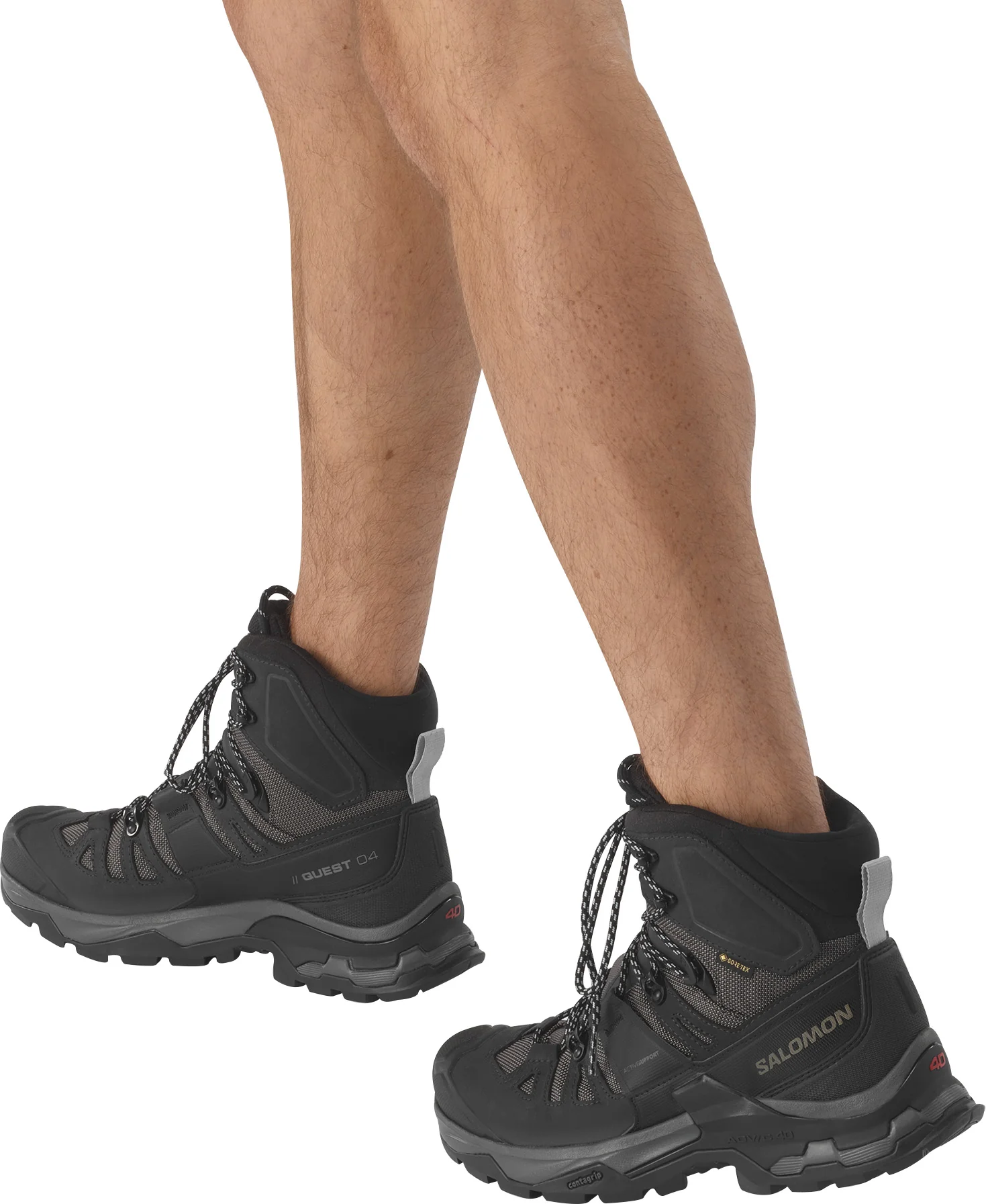 Salomon Quest 4 GORE-TEX Mens Walking Boots - Black - Image 7