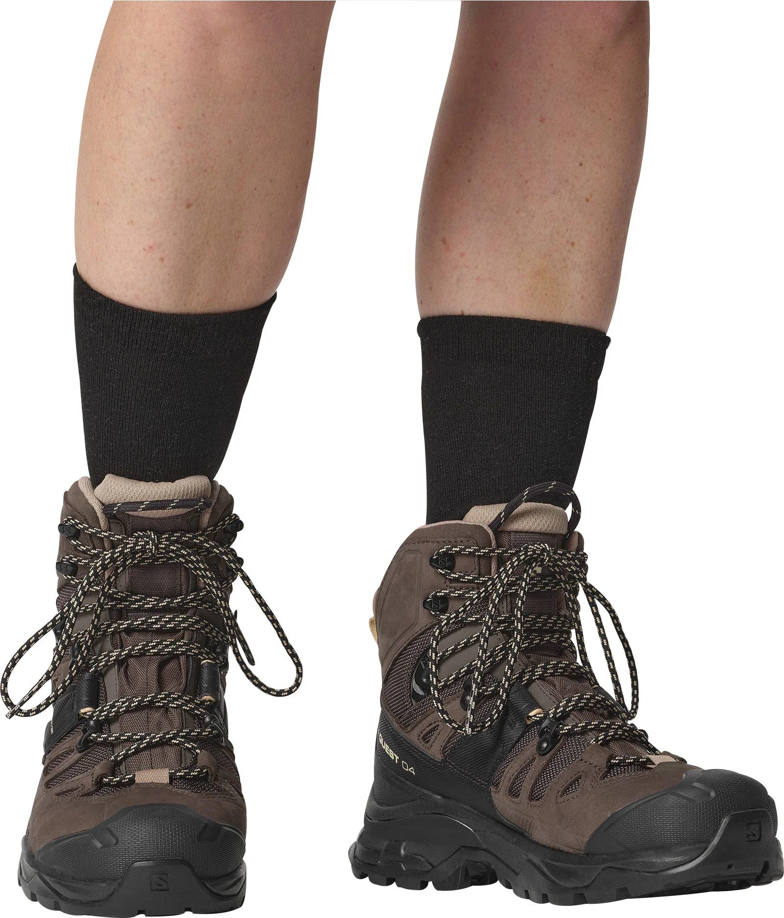 Salomon Quest 4 GORE-TEX Womens Walking Boots - Brown - Image 7