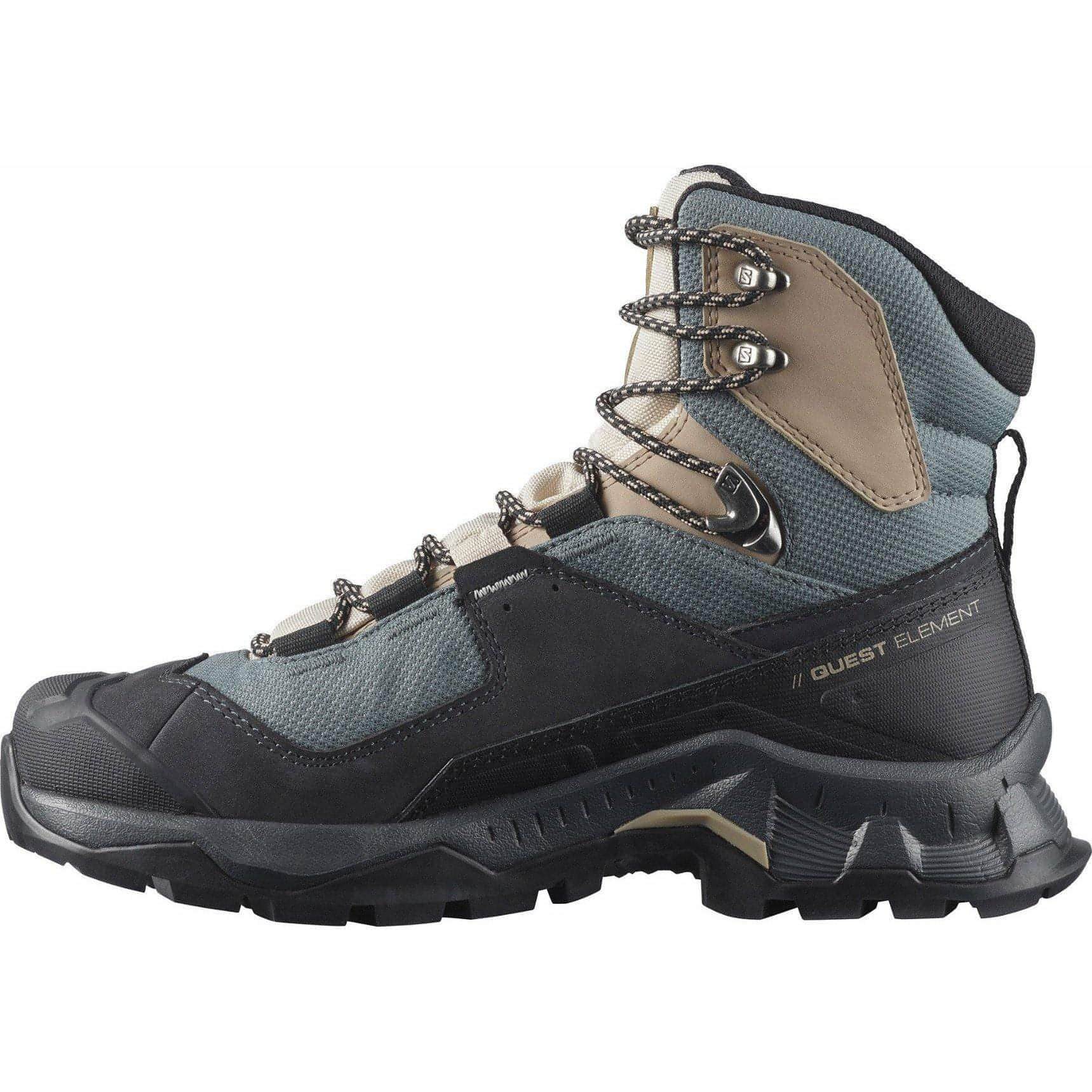Salomon Quest Element GORE-TEX Womens Walking Boots - Grey - Image 3