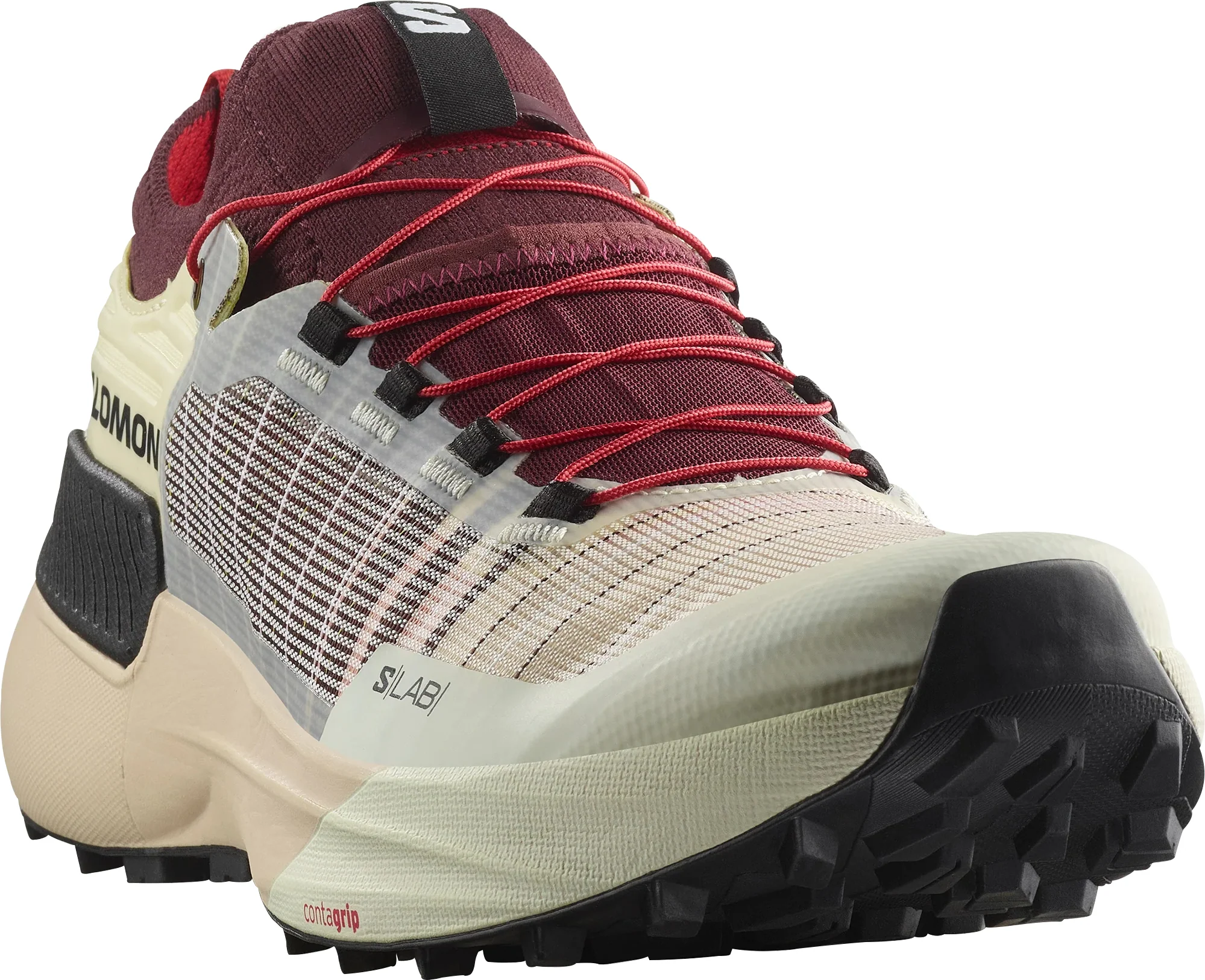Salomon S/Lab Genesis Trail Running Shoes - Cream - Image 6
