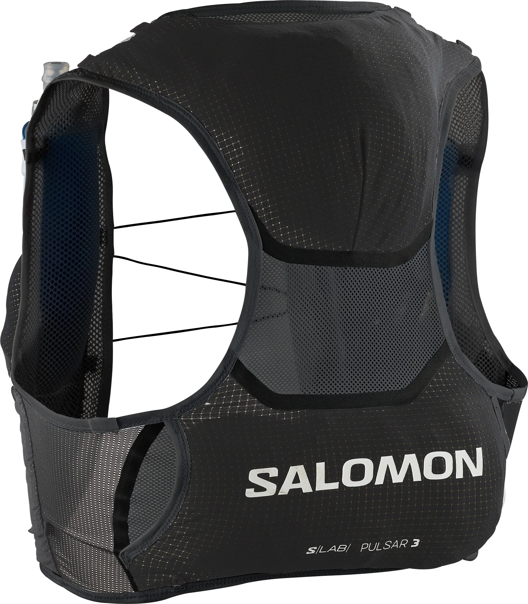 Salomon S/LAB Pulsar 3 Set Running Backpack - Black - Image 2