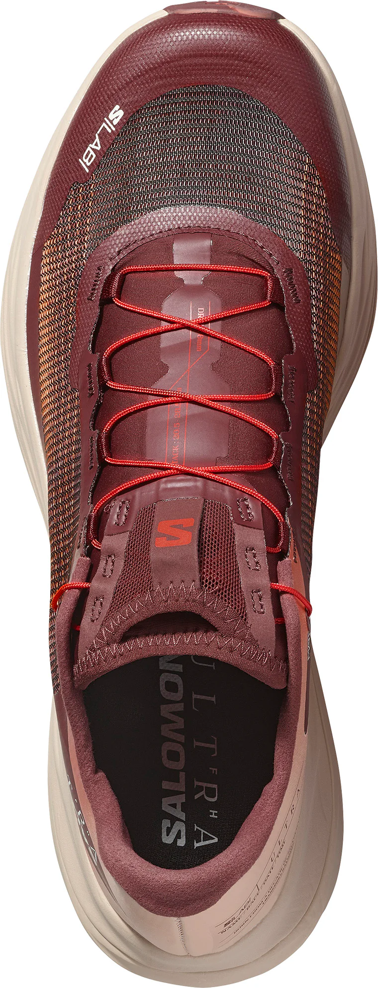 Salomon S/LAB Ultra V2 Mens Trail Running Shoes - Red - Image 4
