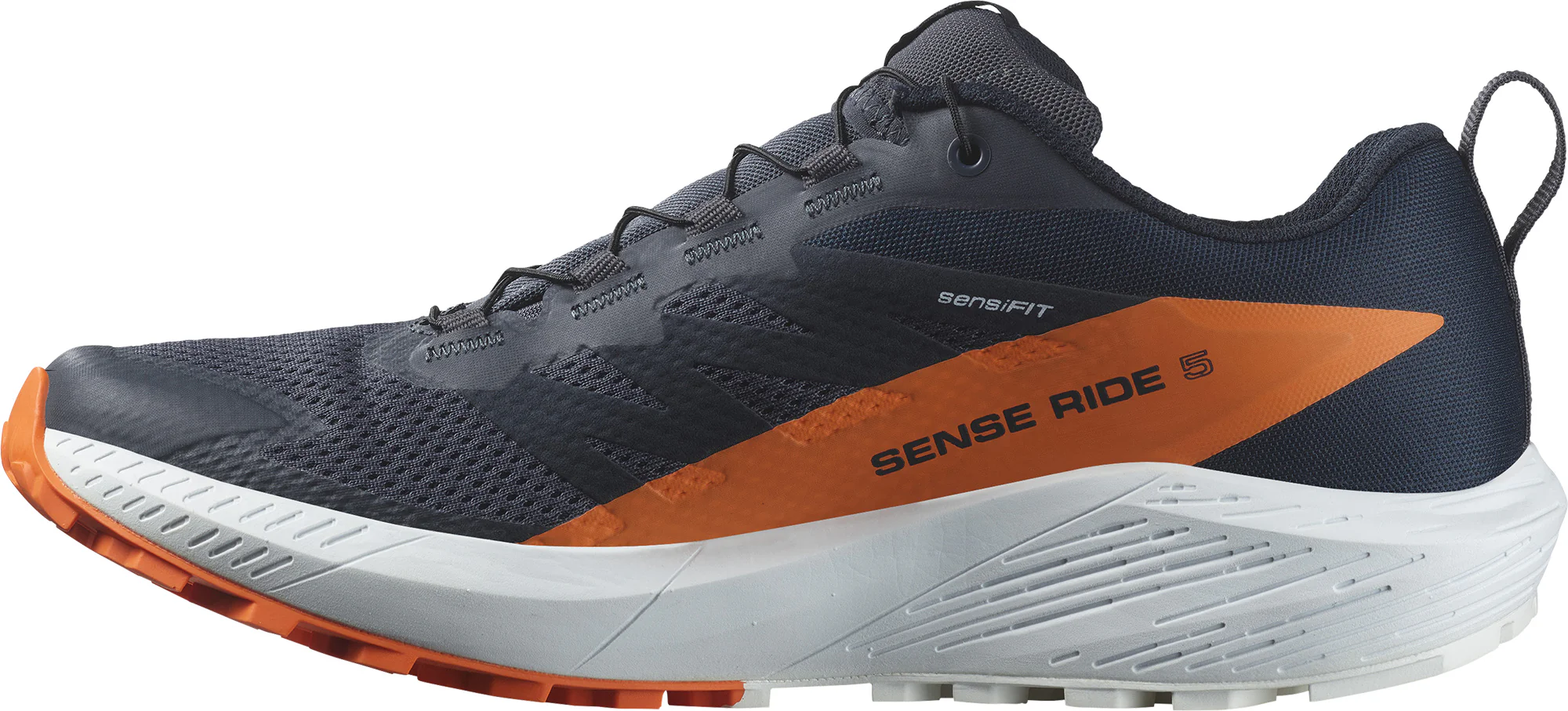Salomon Sense Ride 5 GORE-TEX Mens Trail Running Shoes - Grey - Image 3