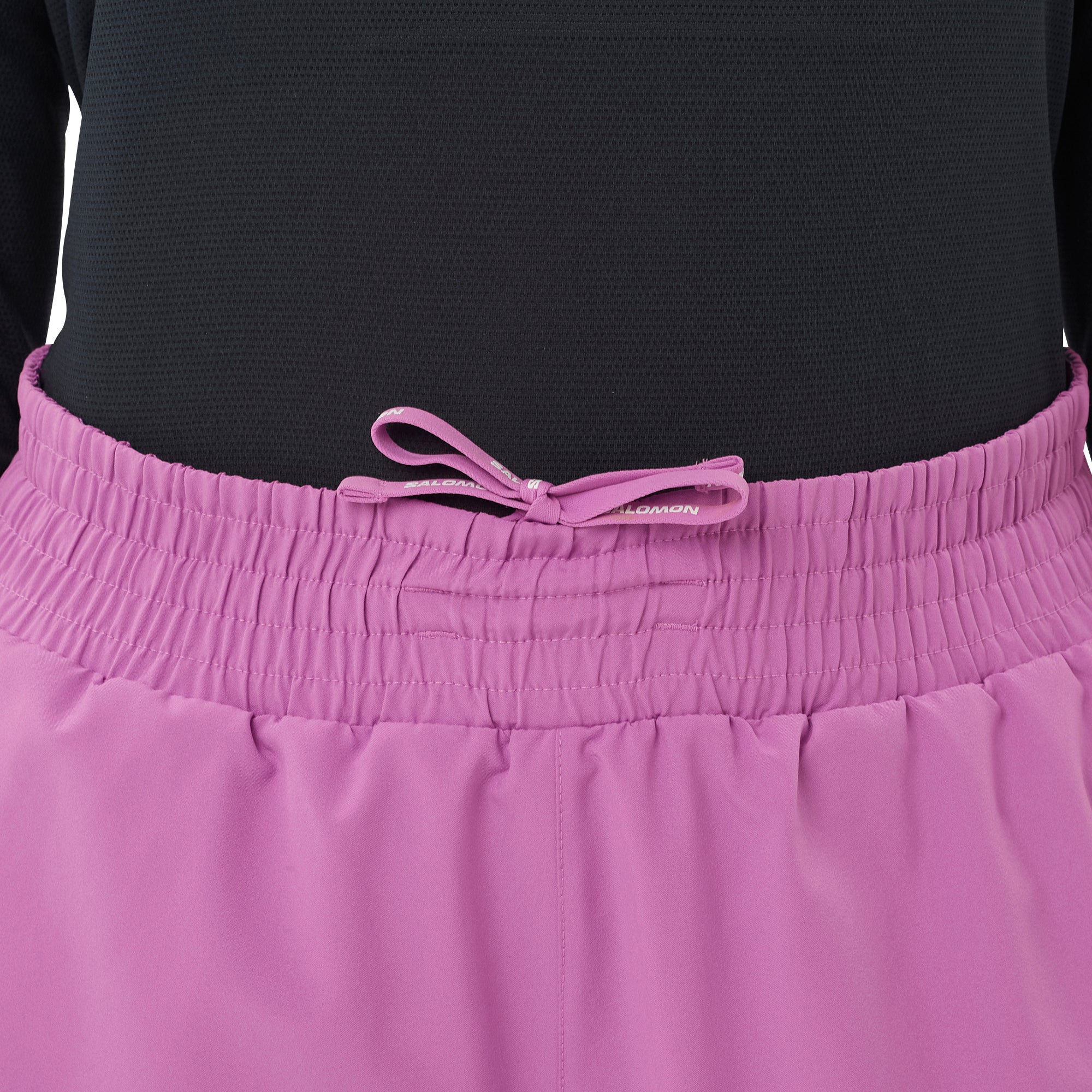 Salomon SHAKEout Core 2 In 1 Womens Running Shorts - Pink - Image 4