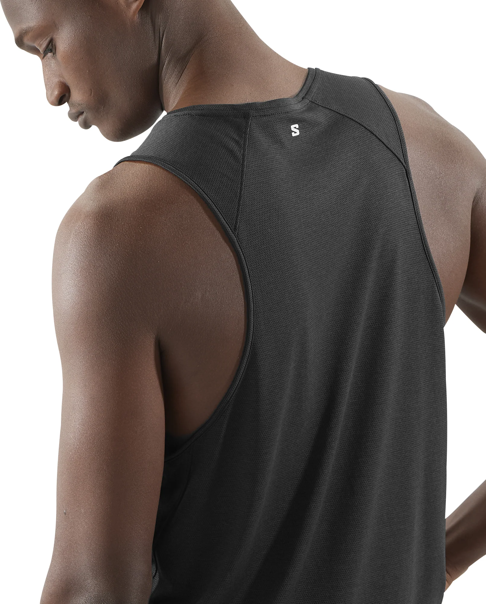 Salomon SHAKEout Core Mens Running Vest  - Black - Image 3