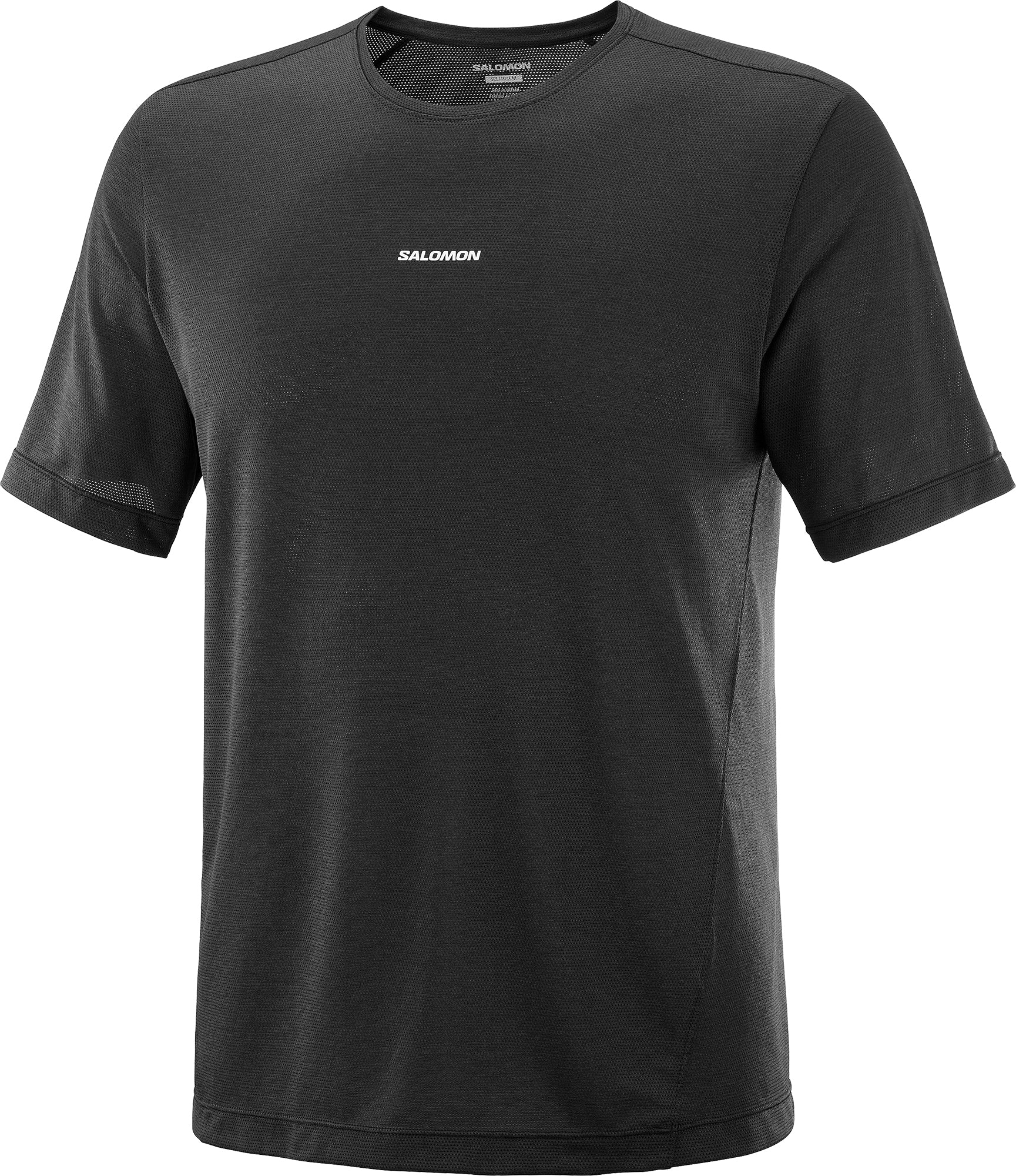 Salomon SHAKEout Core Short Sleeve Mens Running Top - Black - Image 3
