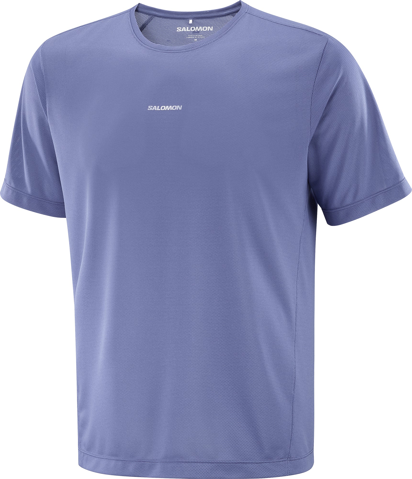 Salomon SHAKEout Core Short Sleeve Mens Running Top - Blue - Image 3
