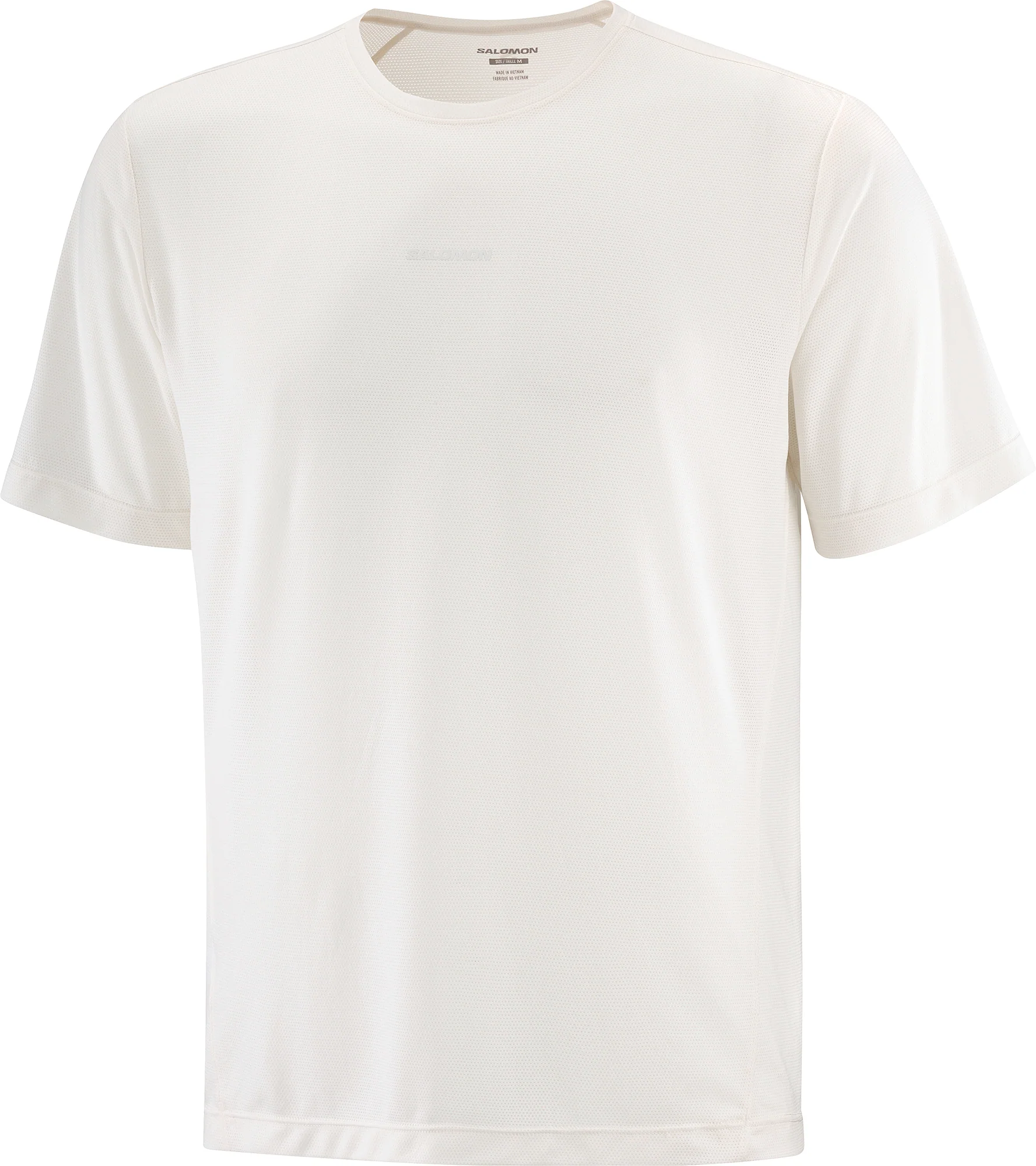 Salomon SHAKEout Core Short Sleeve Mens Running Top - White - Image 3