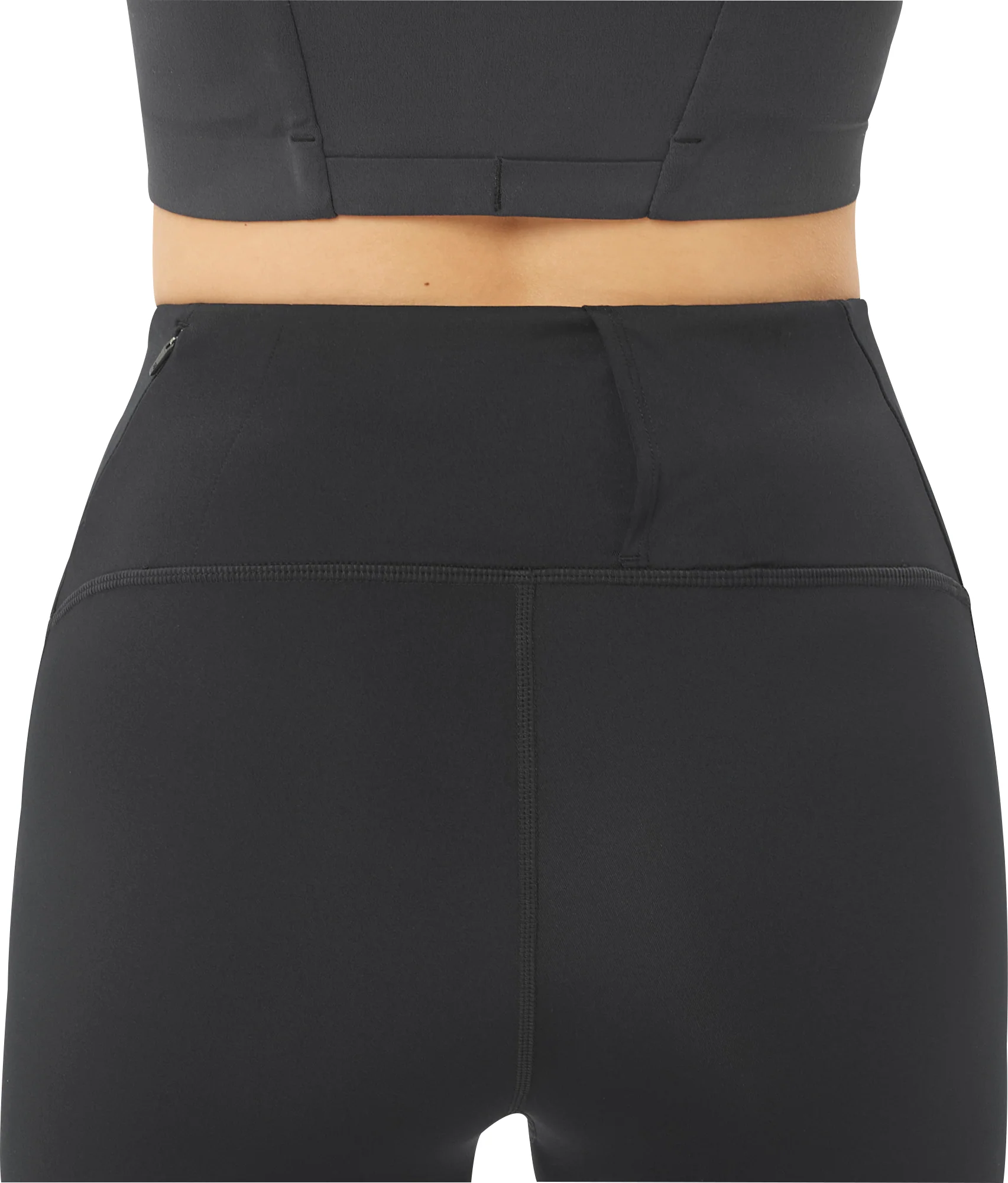 Salomon SHAKEout Core Womens Long Running Tights - Black - Image 5