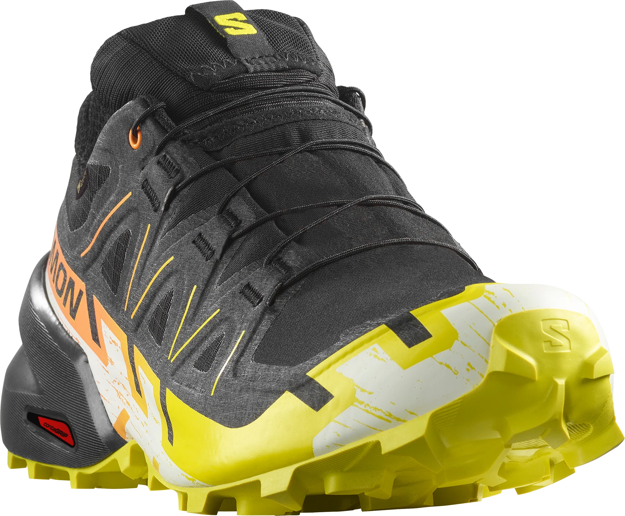 Salomon Speedcross 6 GORE-TEX Mens Trail Running Shoes - Black - Image 6
