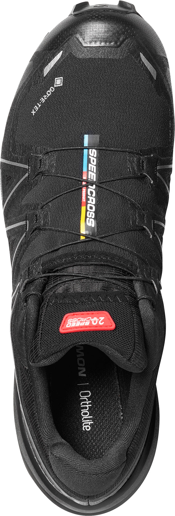Salomon Speedcross 6 GORE-TEX Mens Trail Running Shoes - Black - Image 4
