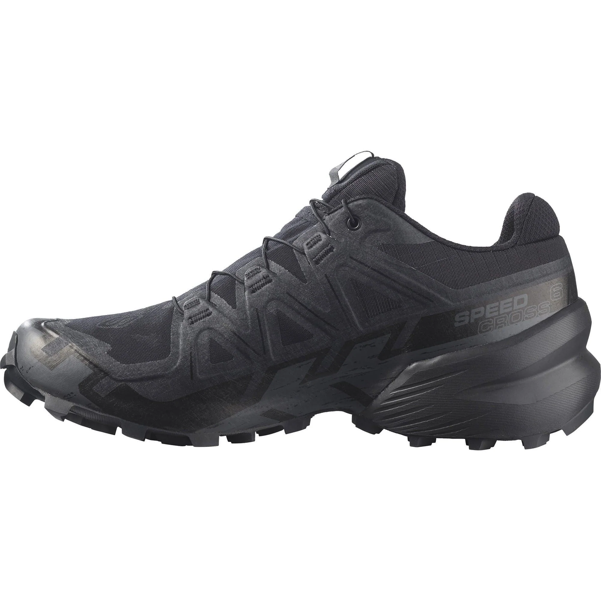 Salomon Speedcross 6 GORE-TEX Mens Trail Running Shoes - Black - Image 3