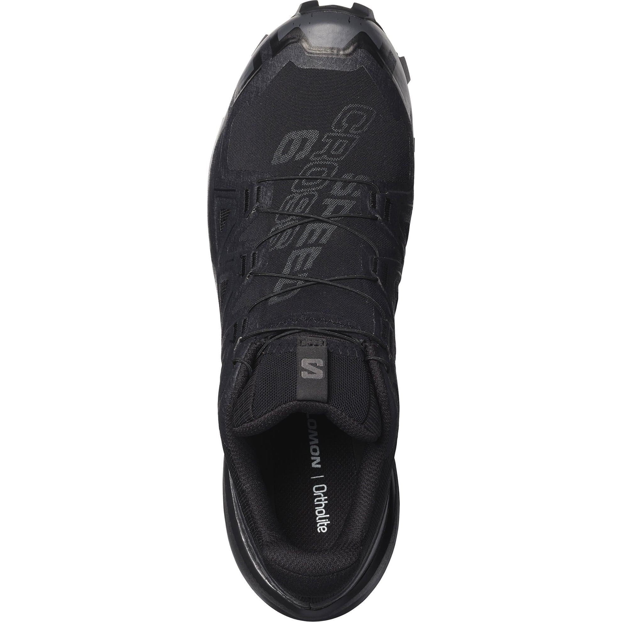 Salomon Speedcross 6 GORE-TEX Mens Trail Running Shoes - Black - Image 4