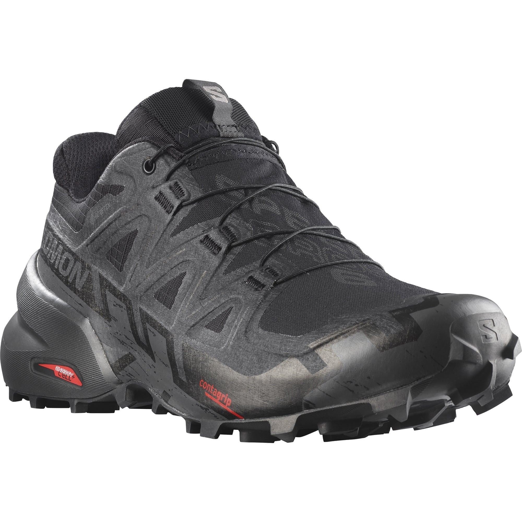 Salomon Speedcross 6 GORE-TEX Mens Trail Running Shoes - Black - Image 6