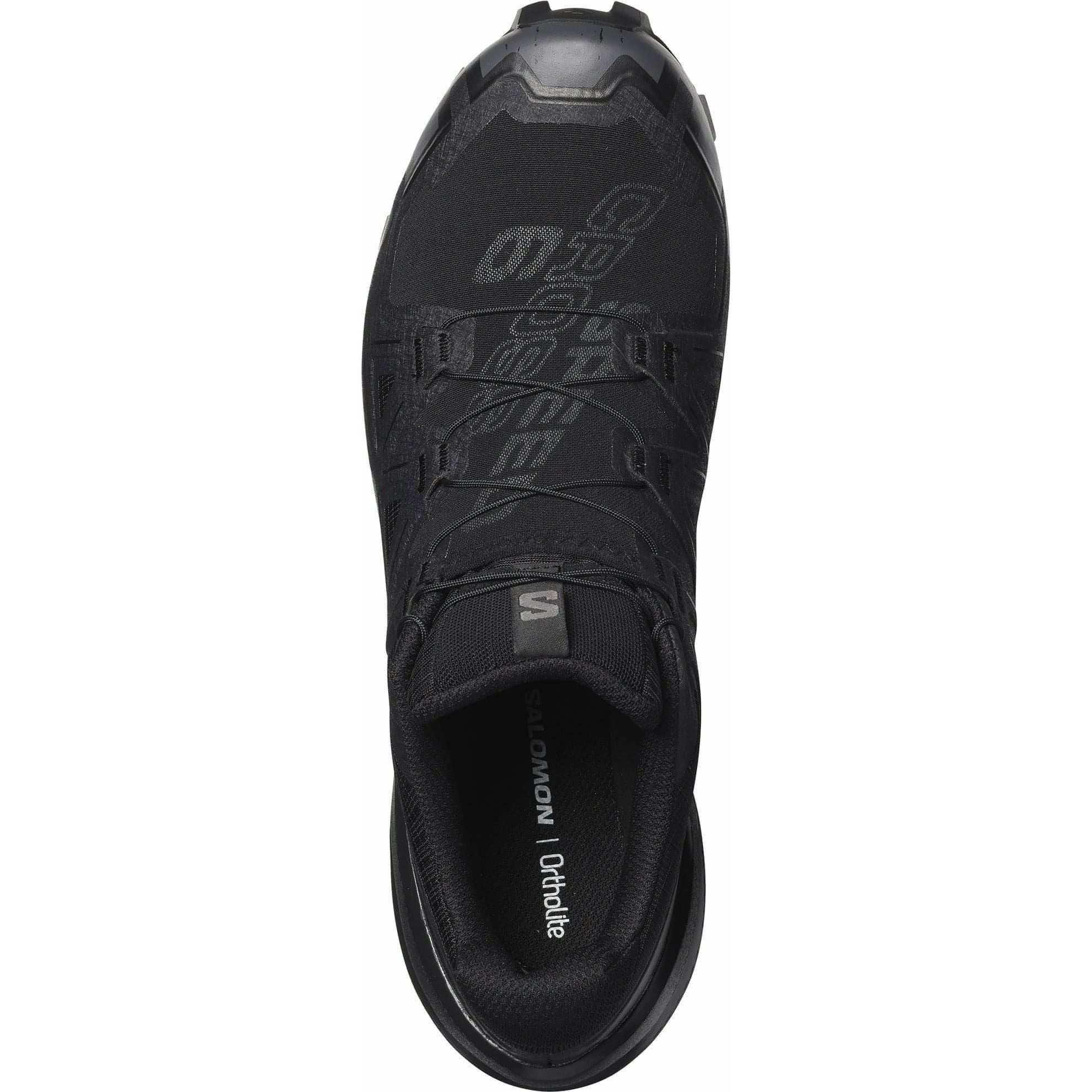 Salomon Speedcross 6 Mens Trail Running Shoes - Black - Image 4