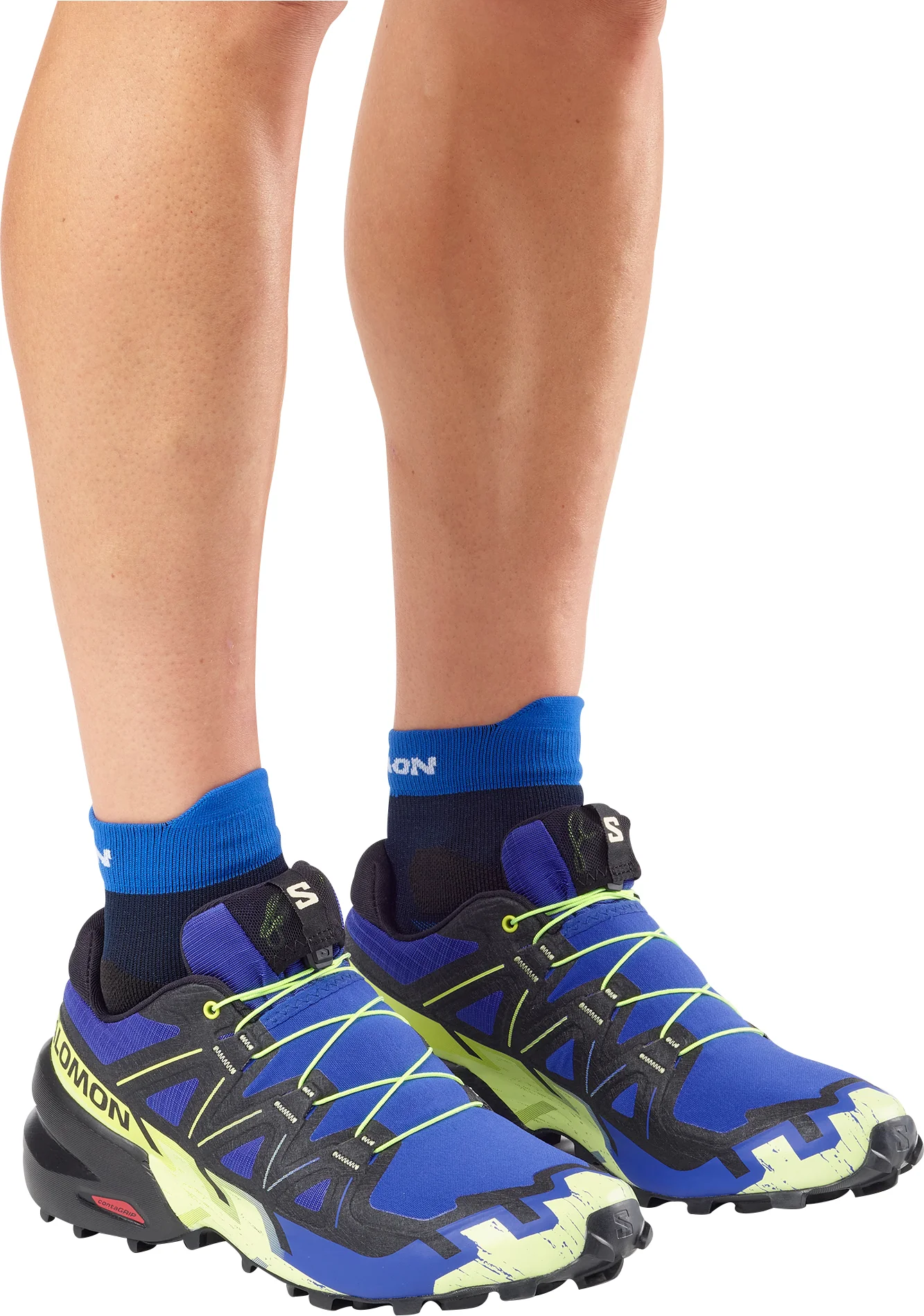 Salomon Speedcross 6 Mens Trail Running Shoes - Blue - Image 7