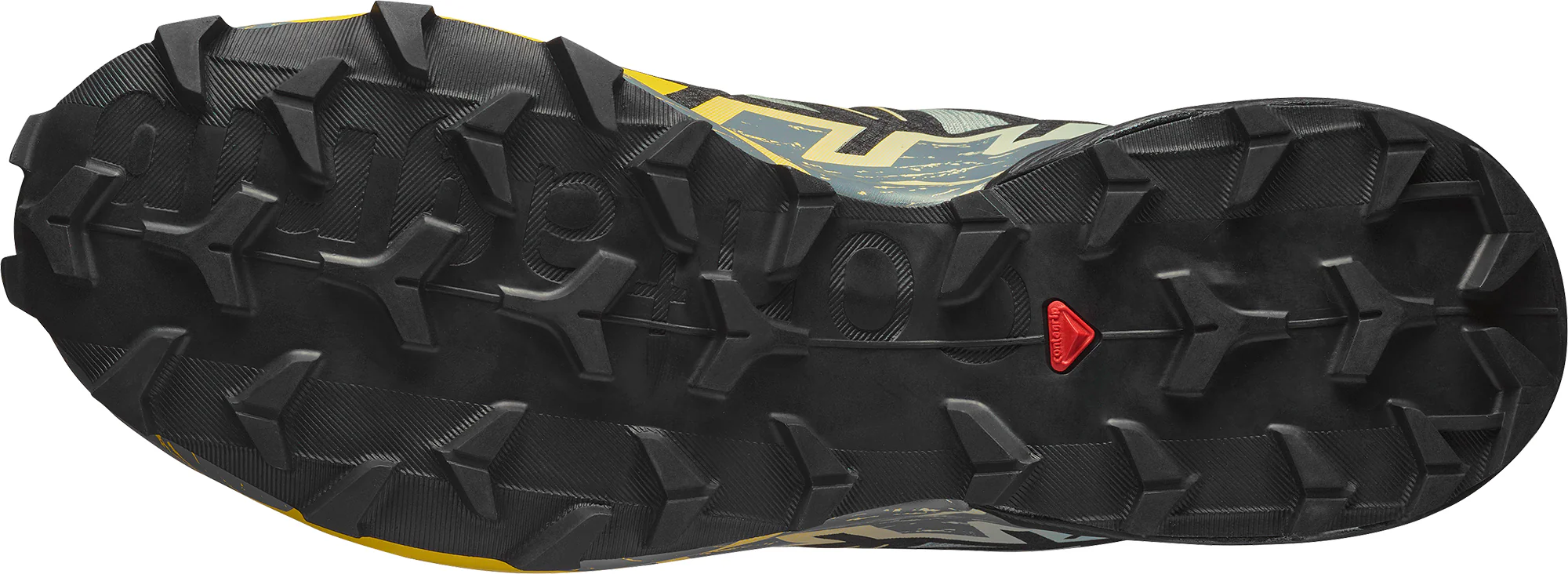 Salomon Speedcross 6 Mens Trail Running Shoes - Green - Image 2