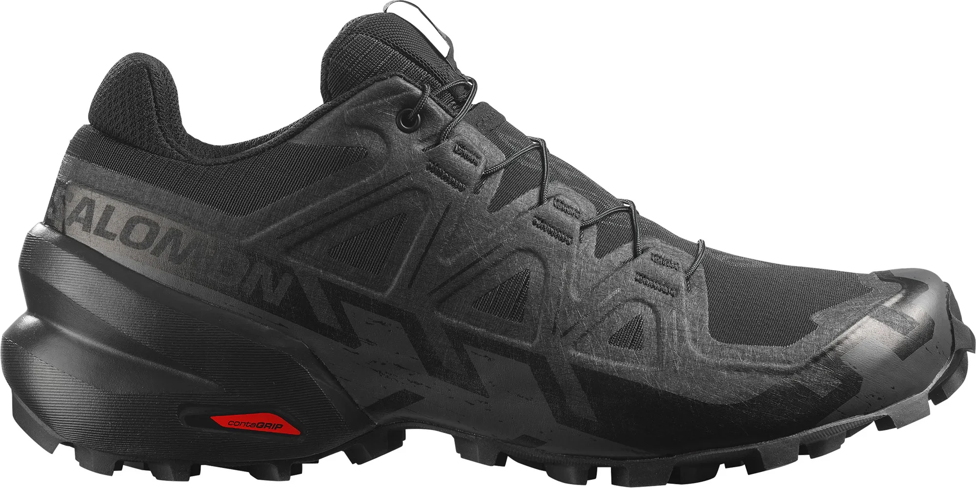 Salomon Speedcross 6 Womens Trail Running Shoes - Black