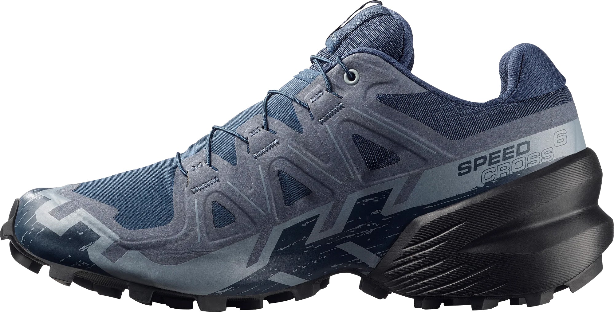 Salomon Speedcross 6 Womens Trail Running Shoes - Blue - Image 3