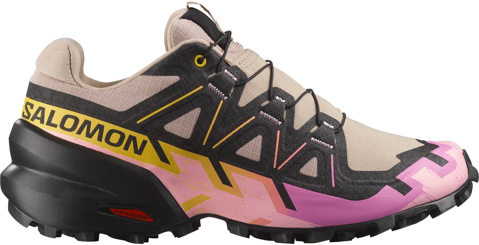 Salomon Speedcross 6 Womens Trail Running Shoes - Brown