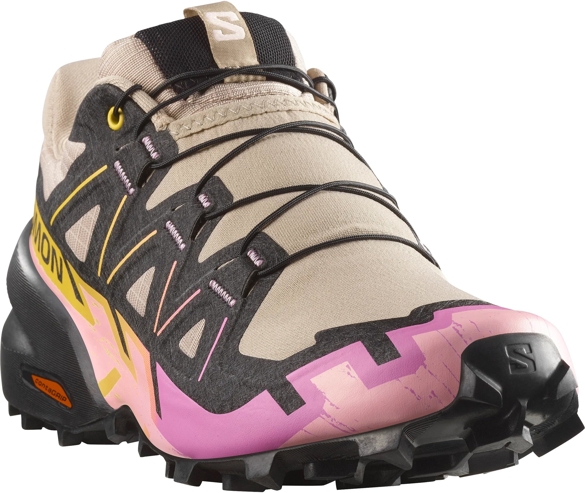 Salomon Speedcross 6 Womens Trail Running Shoes - Brown - Image 6