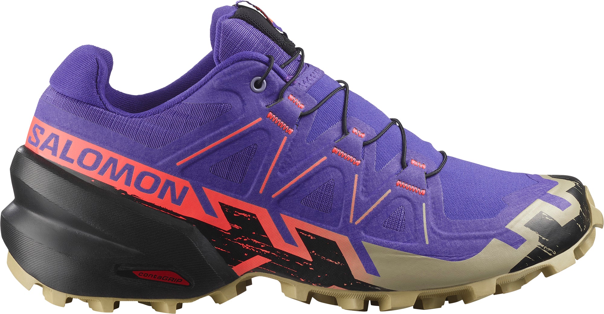 Salomon Speedcross 6 Womens Trail Running Shoes - Purple