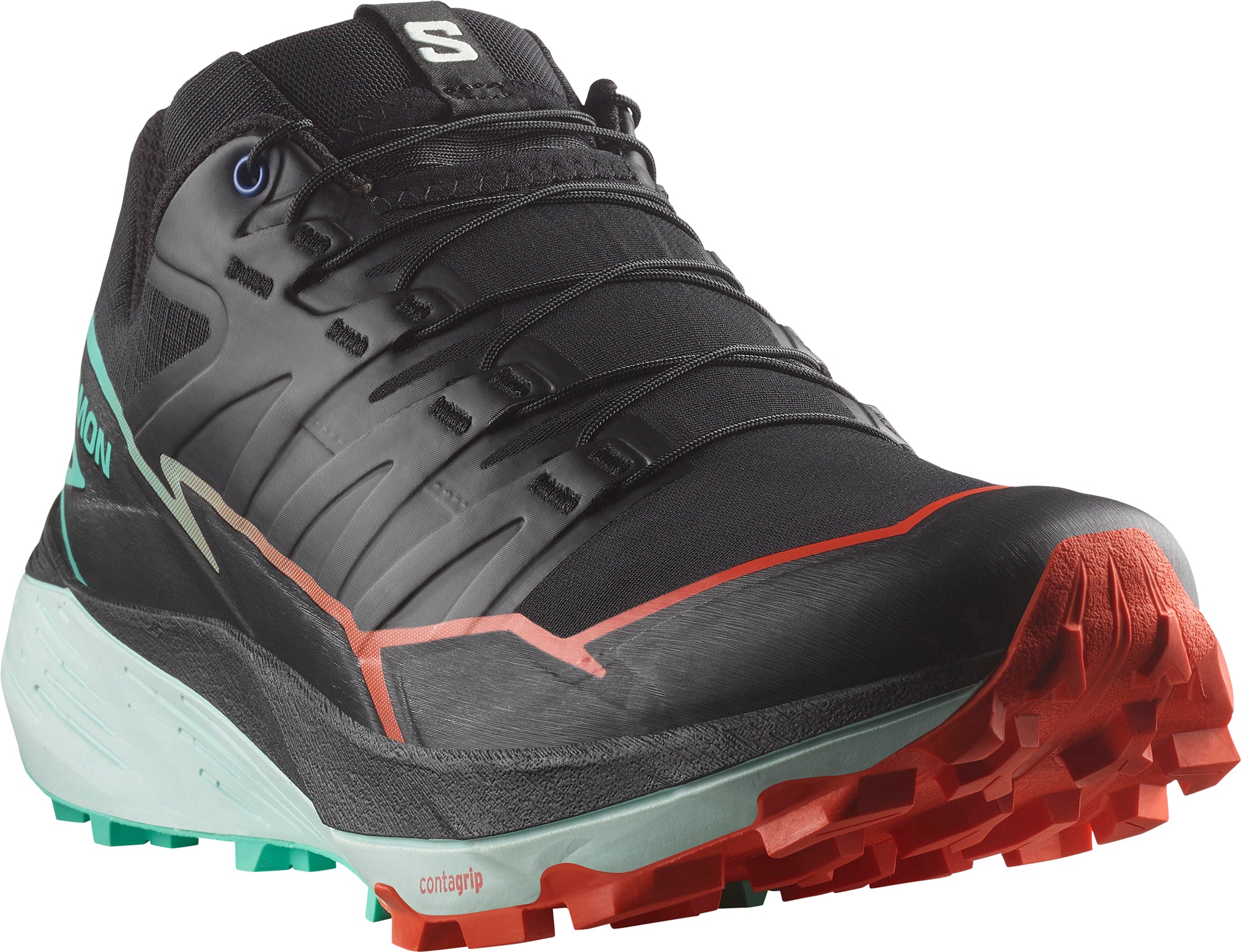 Salomon Thundercross Mens Trail Running Shoes - Black - Image 6