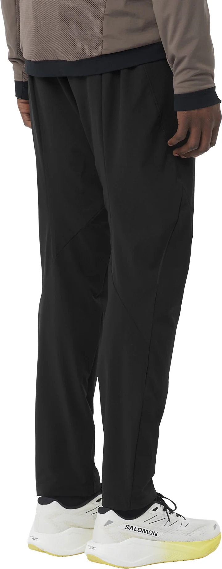 Salomon Ultra Mens Running Track Pants - Black - Image 2
