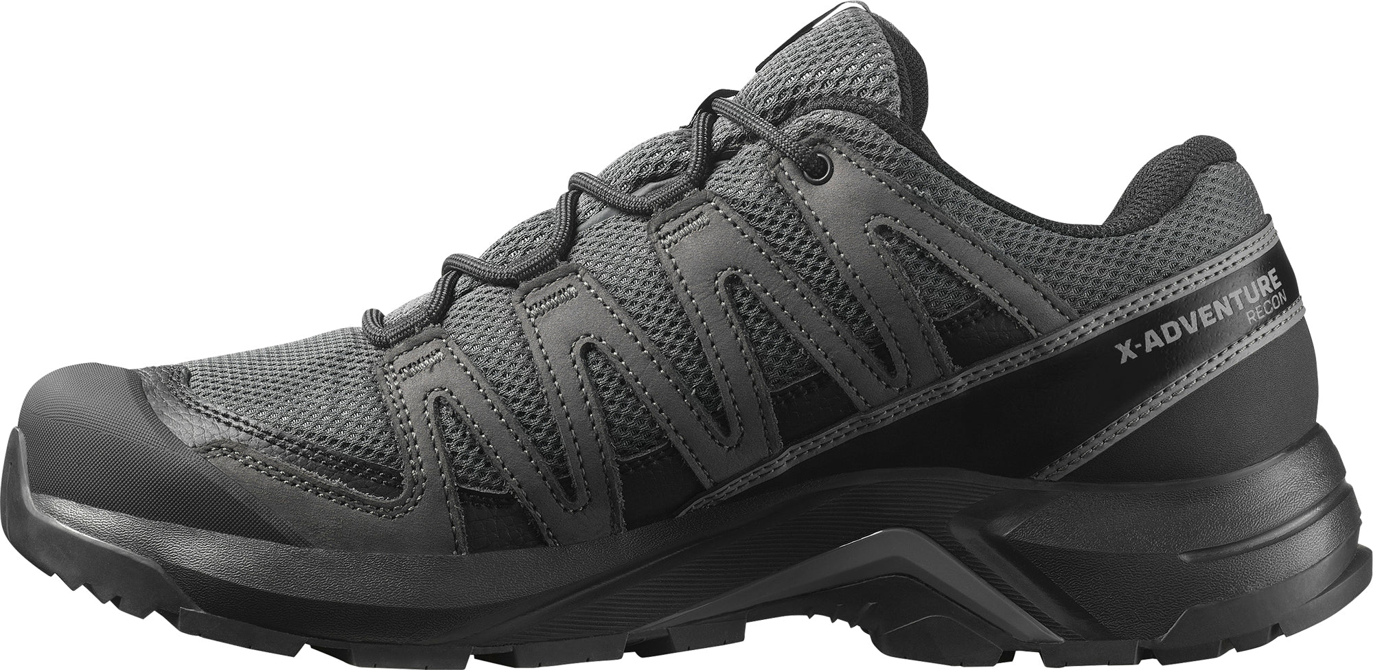 Salomon X-Adventure Recon GORE-TEX Mens Walking Shoes - Black - Image 3
