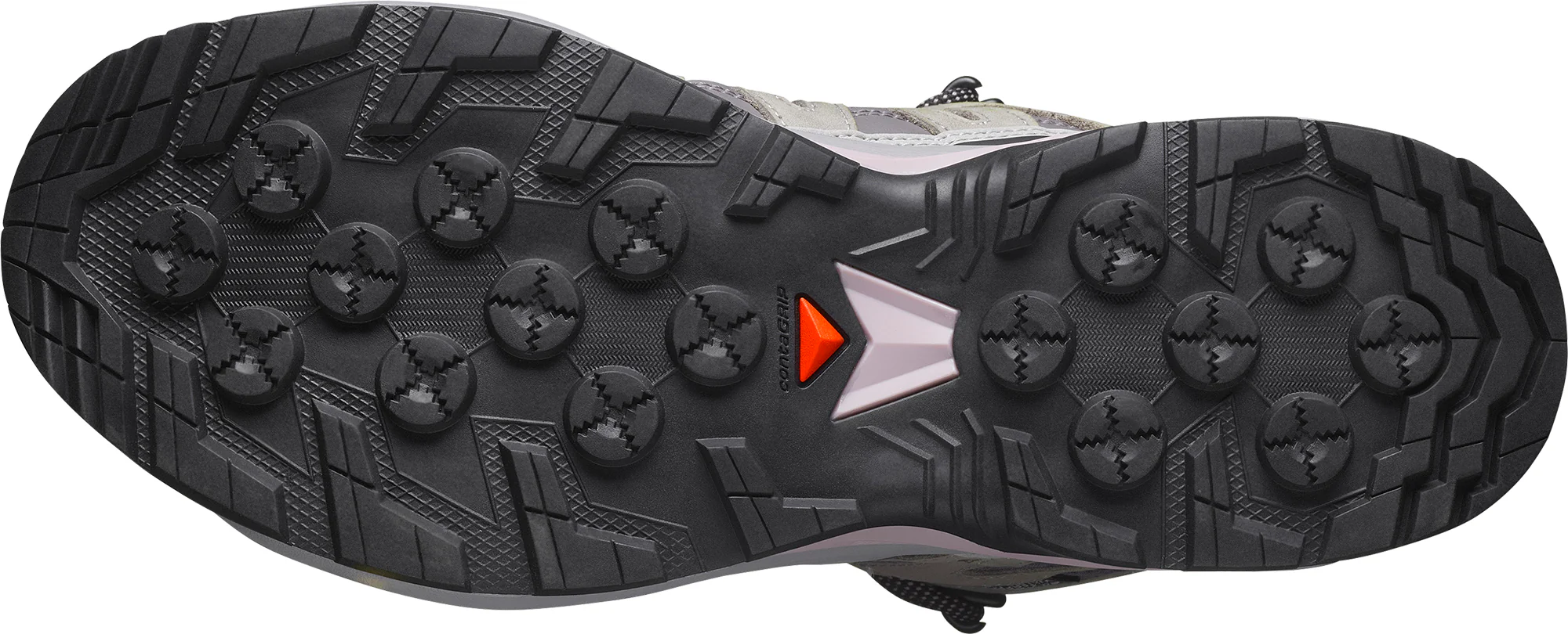 Salomon X-Adventure Recon Mid GORE-TEX Womens Walking Shoes - Grey - Image 2