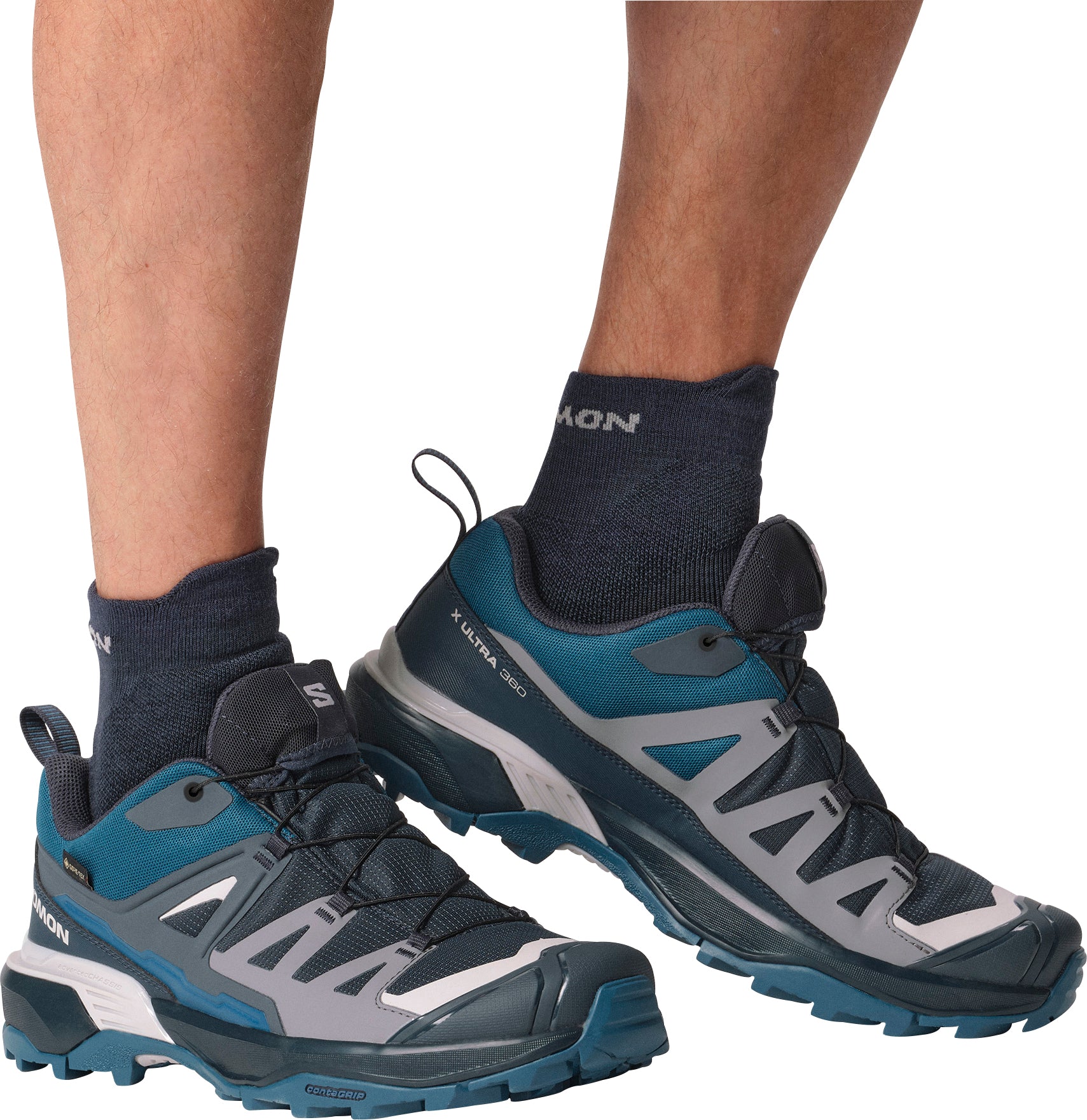 Salomon X Ultra 360 GORE-TEX Mens Walking Shoes - Blue - Image 7