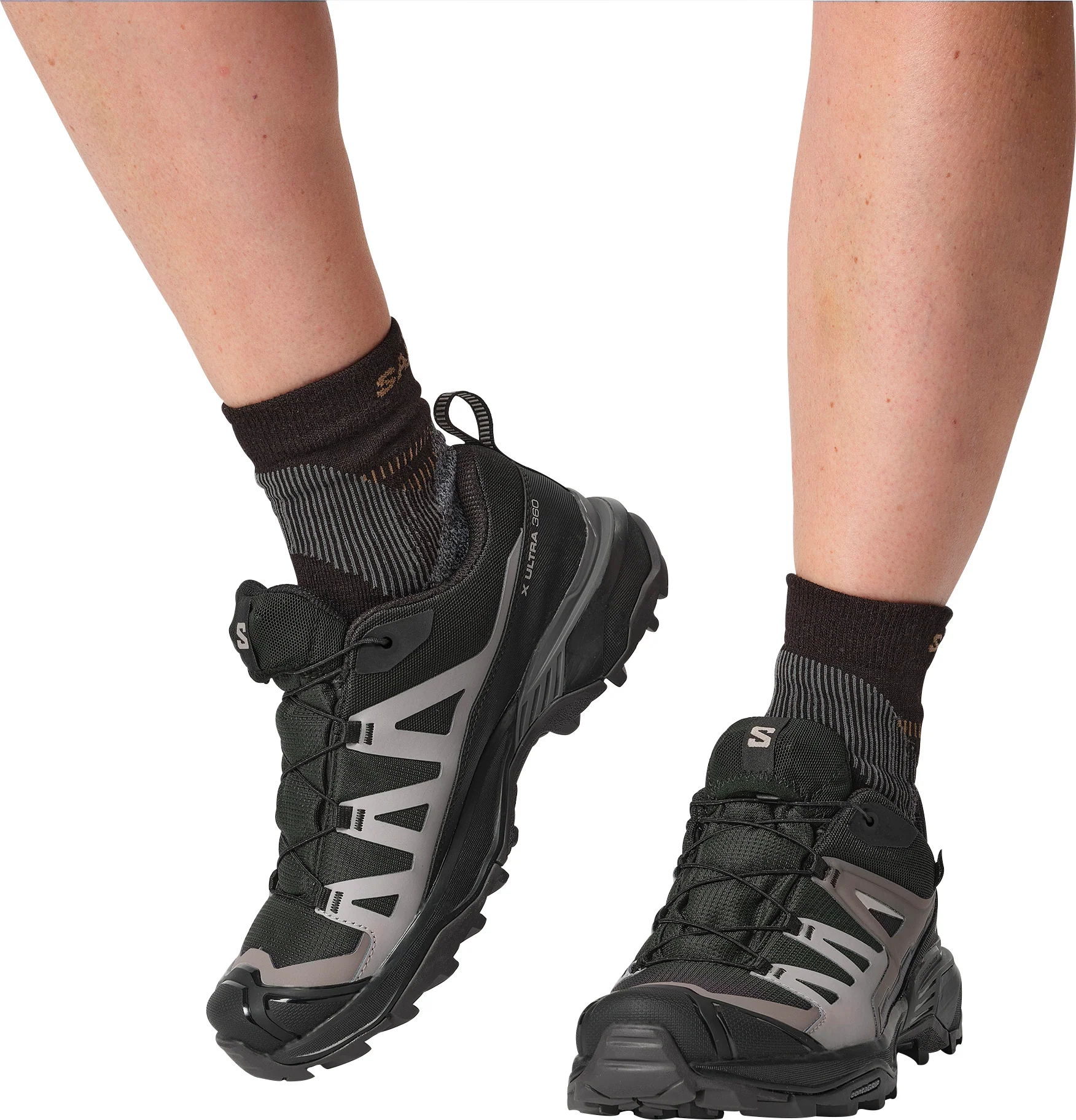 Salomon X Ultra 360 GORE-TEX Womens Walking Shoes - Black - Image 7
