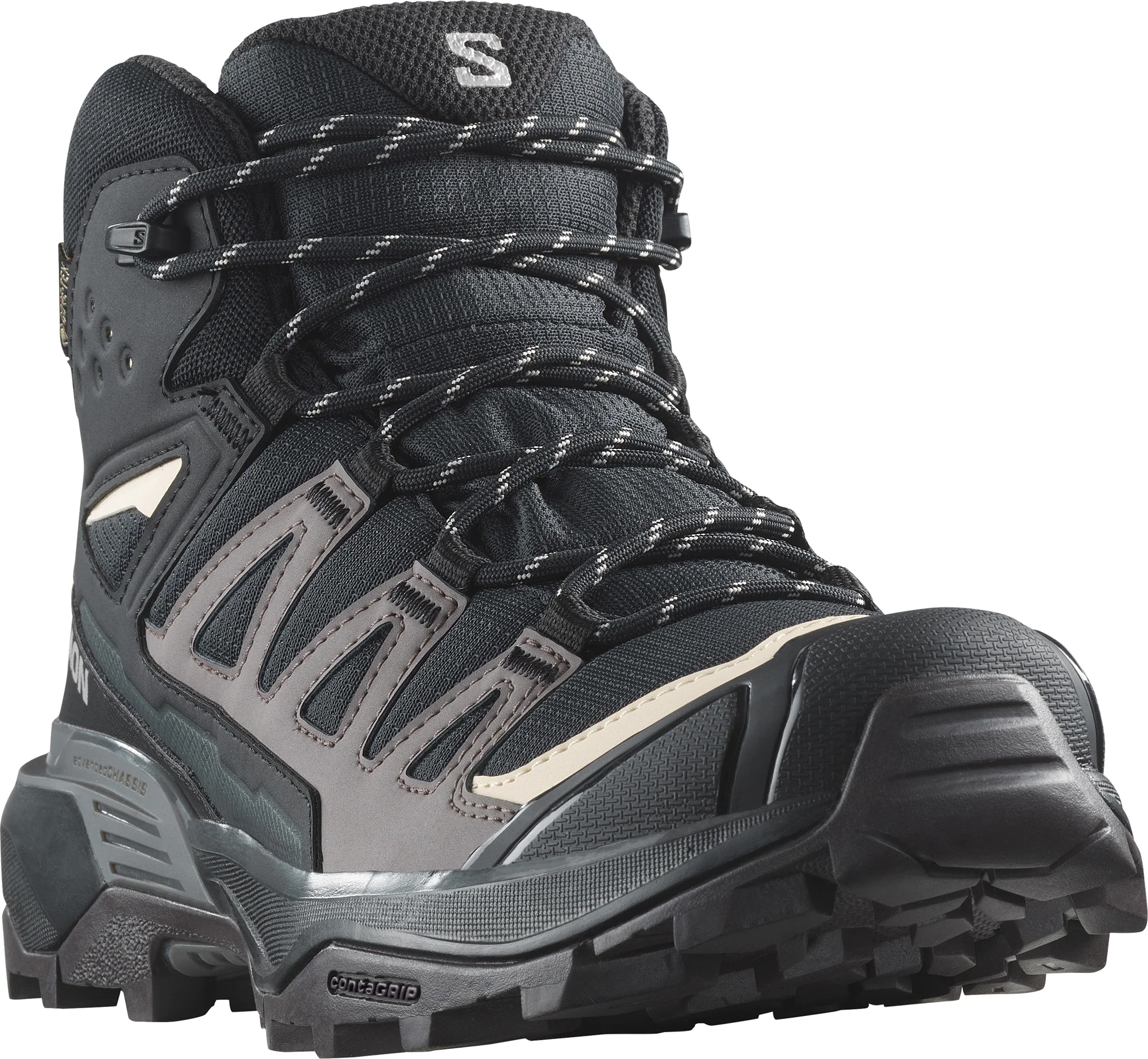 Salomon X Ultra 360 Mid GORE-TEX Womens Walking Boots - Black - Image 6