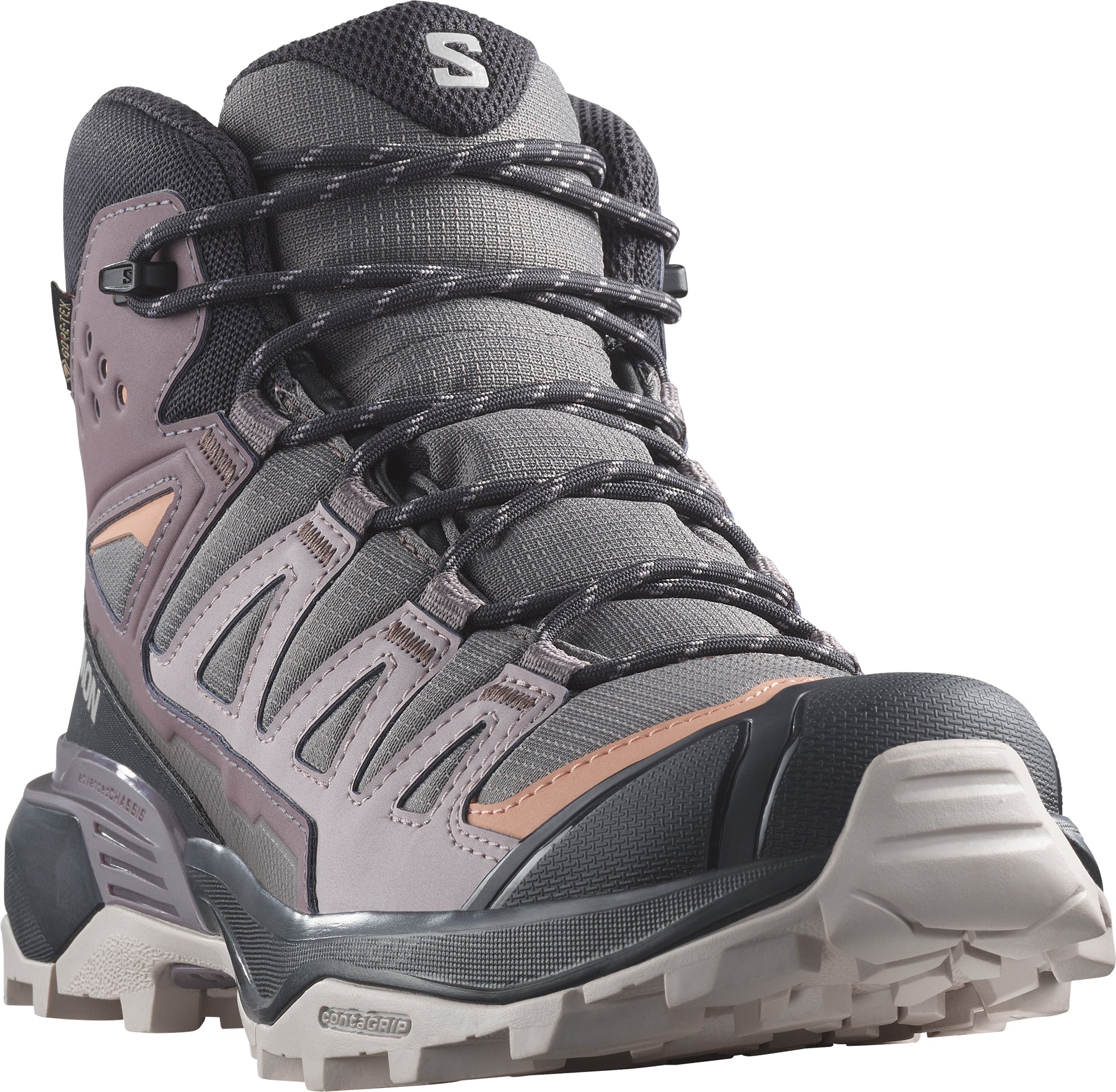 Salomon X Ultra 360 Mid GORE-TEX Womens Walking Boots - Grey - Image 3