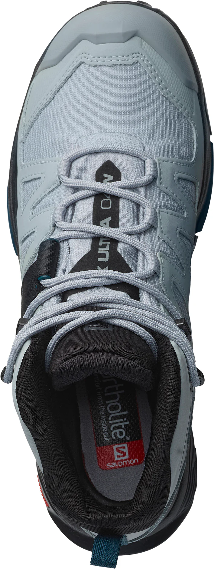 Salomon X Ultra 4 Mid GORE-TEX WIDE FIT Womens Walking Boots - Blue - Image 4