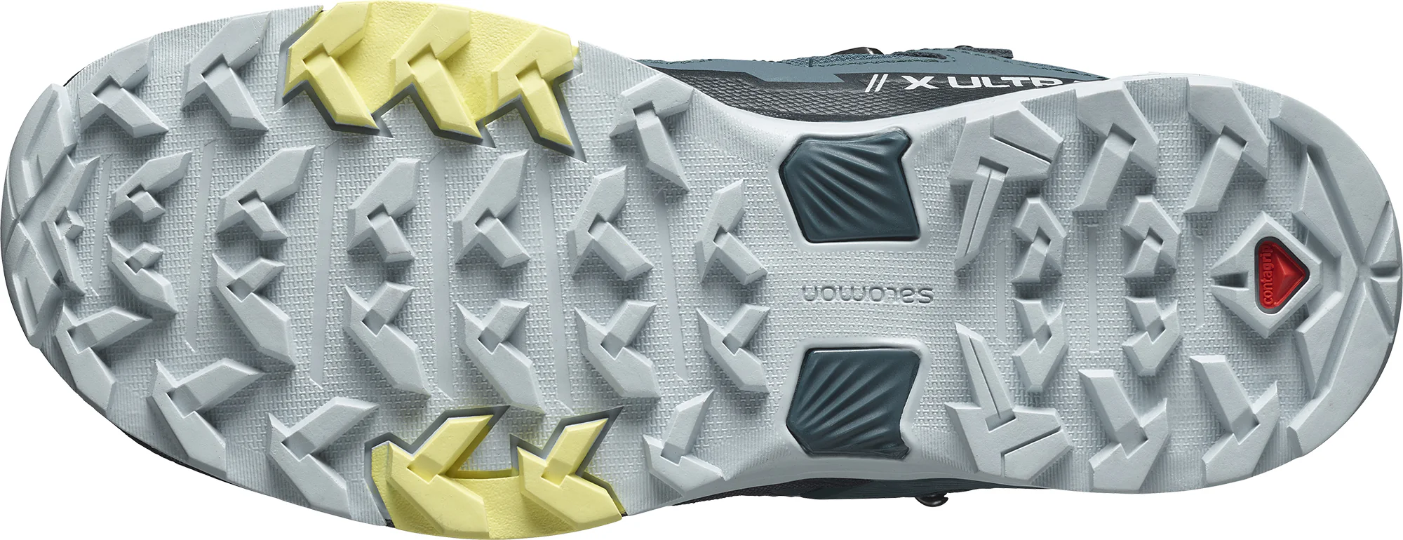 Salomon X Ultra 4 Mid GORE-TEX Womens Walking Boots - Blue - Image 2