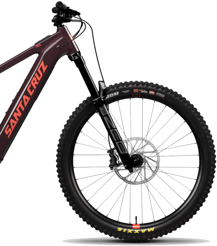 Santa Cruz Vala MX AL 70 Electric Mountain Bike 2026 - Gloss Stormbringer Purple - Image 3