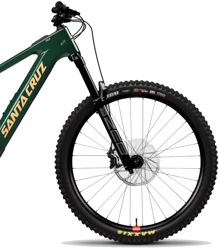 Santa Cruz Vala MX C 70 Electric Mountain Bike 2025 - Midnight Green - Image 3