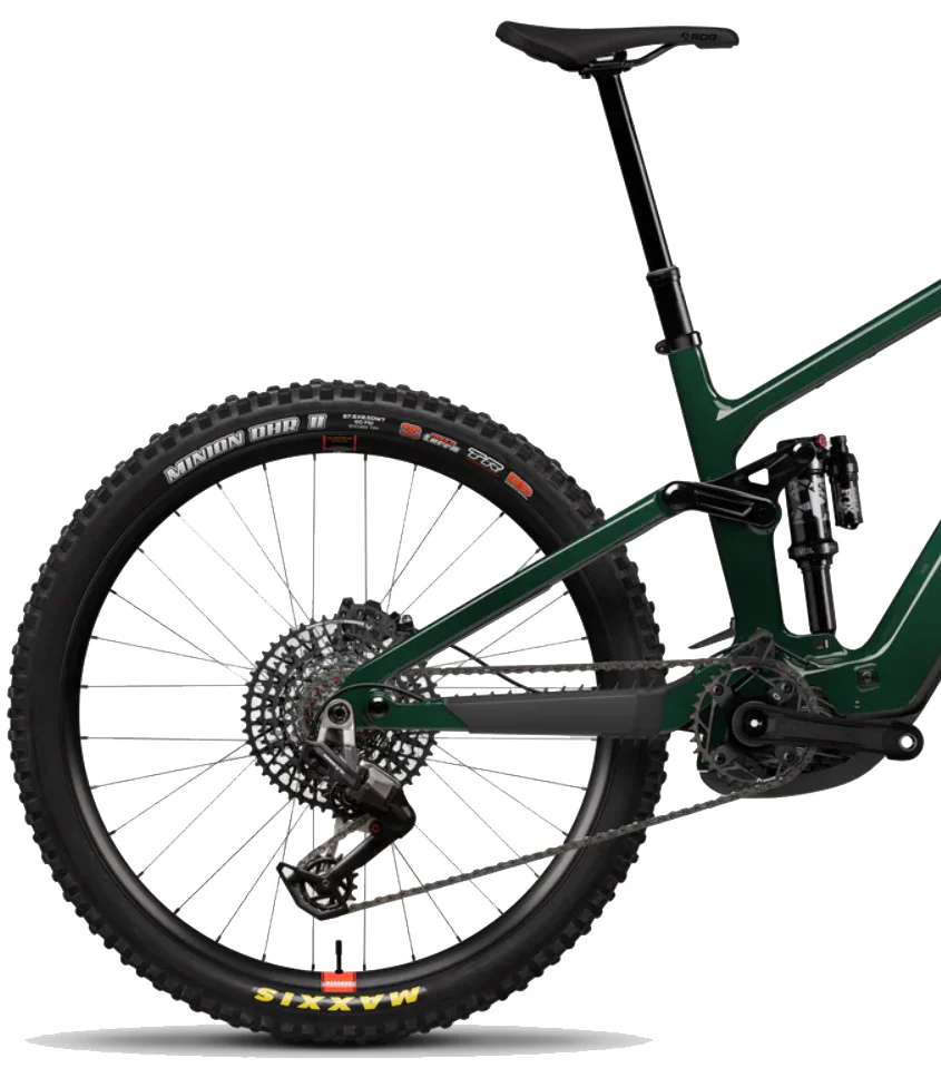 Santa Cruz Vala MX C 90 Electric Mountain Bike 2025 - Midnight Green - Image 2