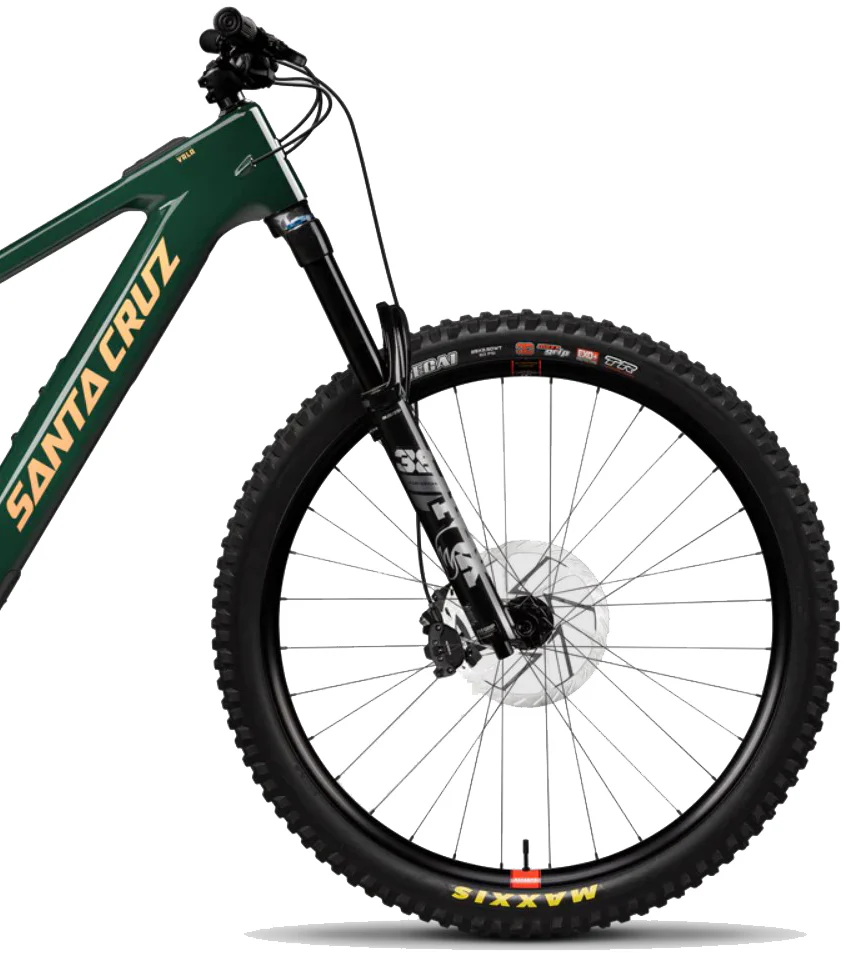 Santa Cruz Vala MX C 90 Electric Mountain Bike 2025 - Midnight Green - Image 3