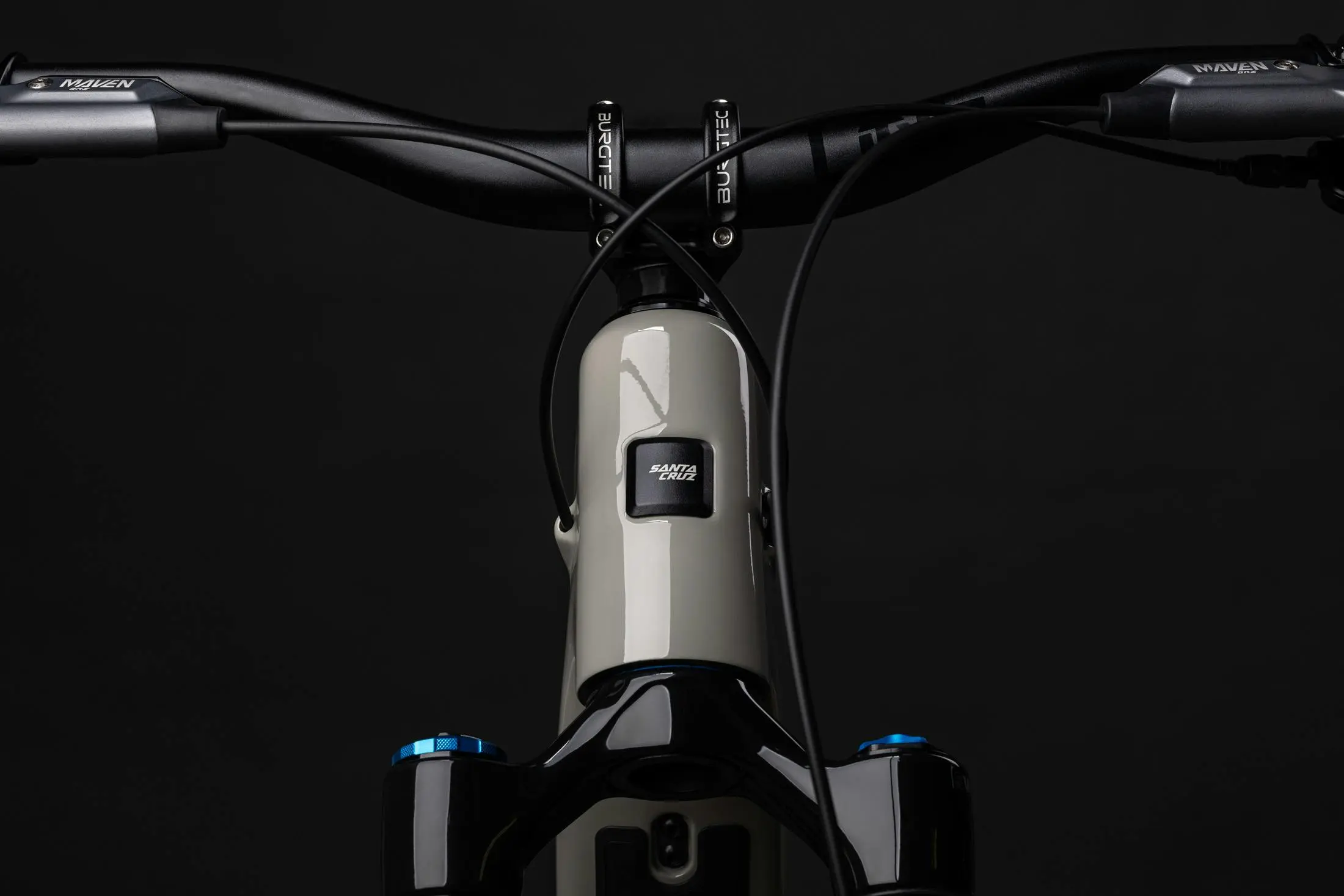 Santa Cruz Vala MX C S Electric Mountain Bike 2025 - Gloss Grey - Image 6