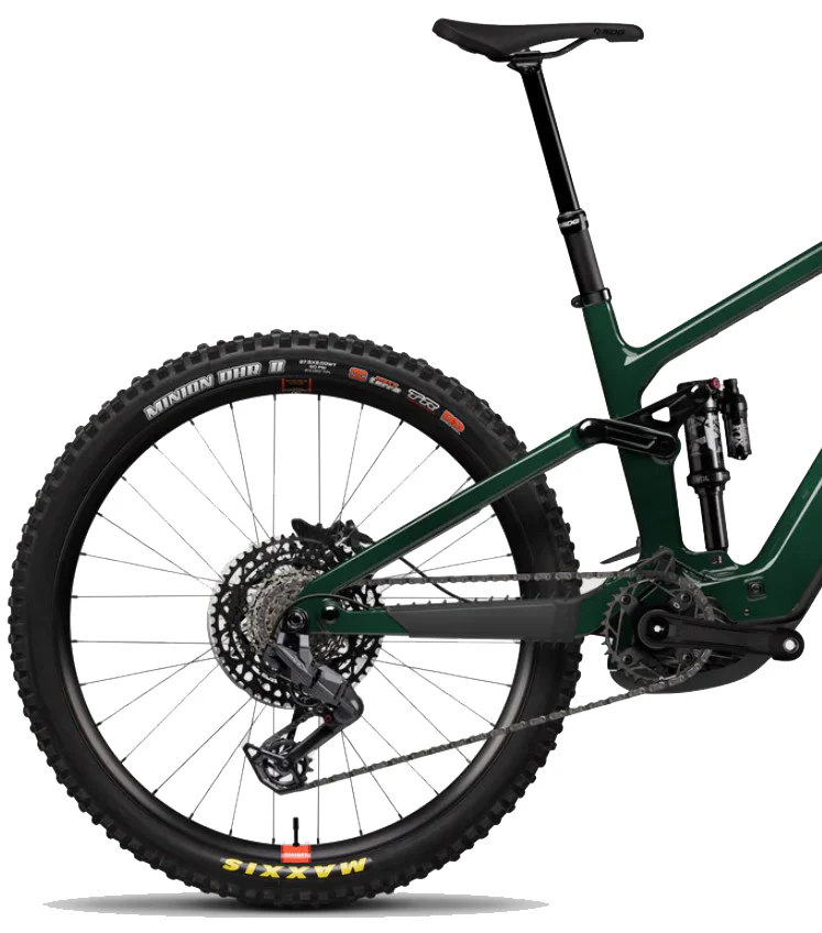 Santa Cruz Vala MX C 70 Electric Mountain Bike 2025 - Midnight Green - Image 2