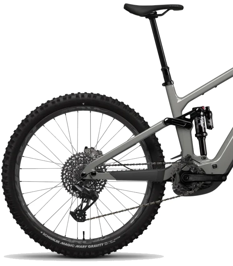 Santa Cruz Vala MX C S Electric Mountain Bike 2025 - Gloss Grey - Image 2