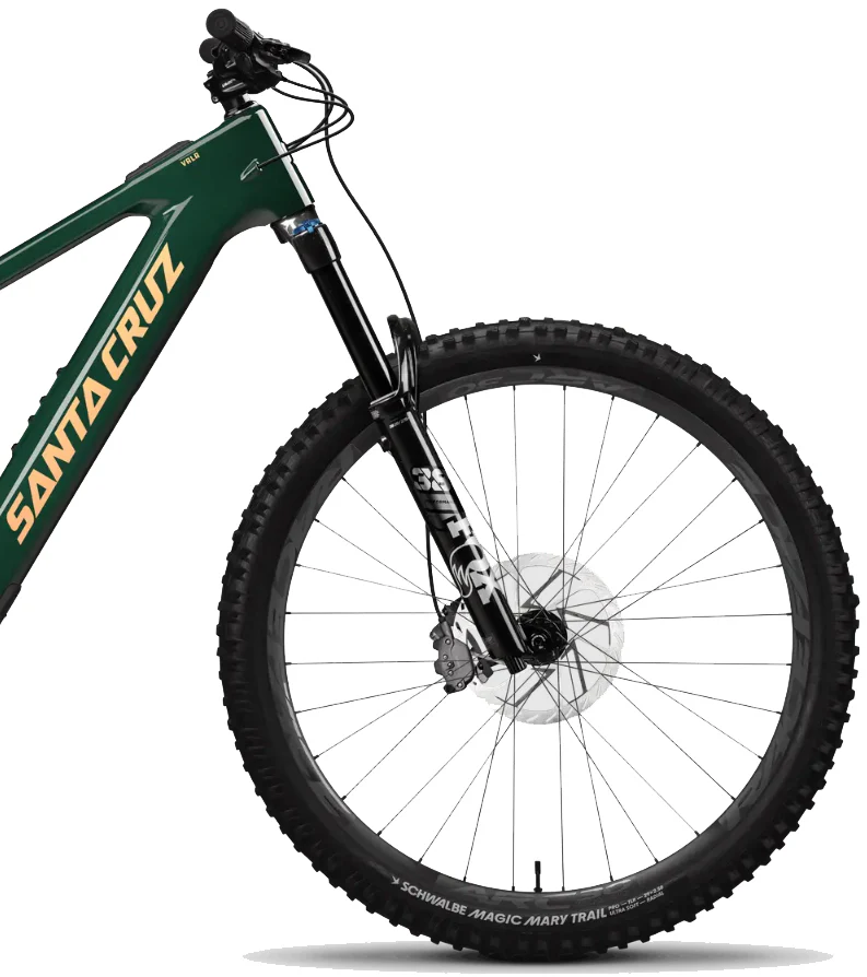 Santa Cruz Vala MX C S Electric Mountain Bike 2025 - Midnight Green - Image 3
